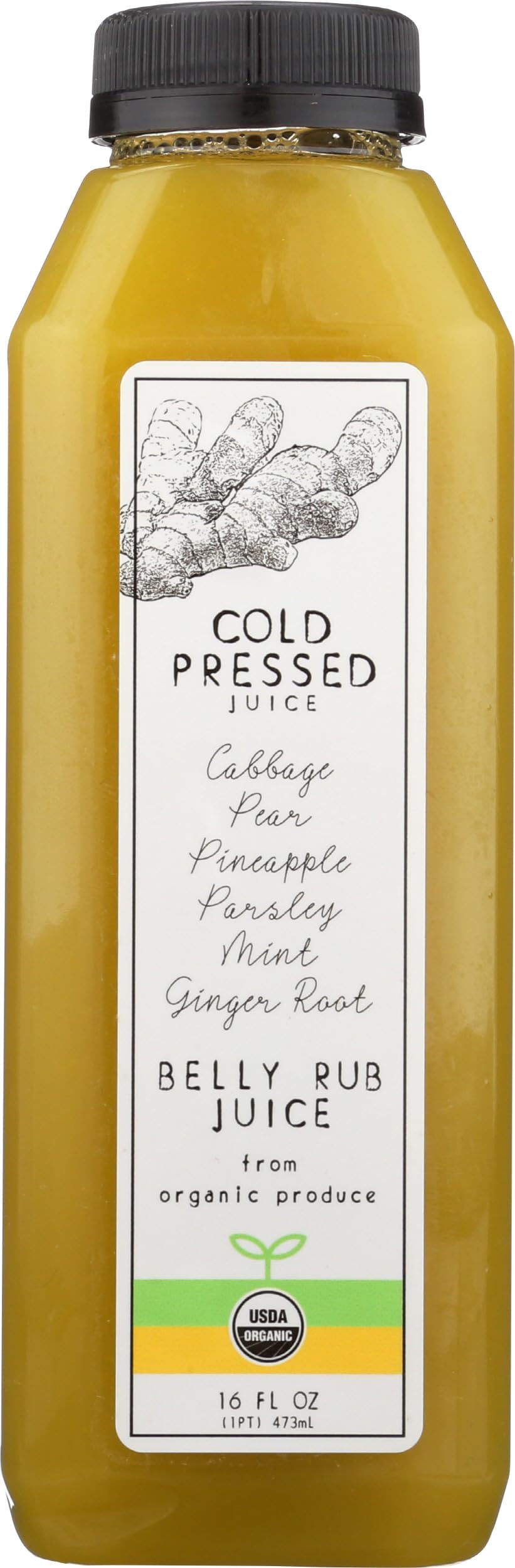Garden Of Flavor, J Belly Rub Organic, 16 Fl Oz