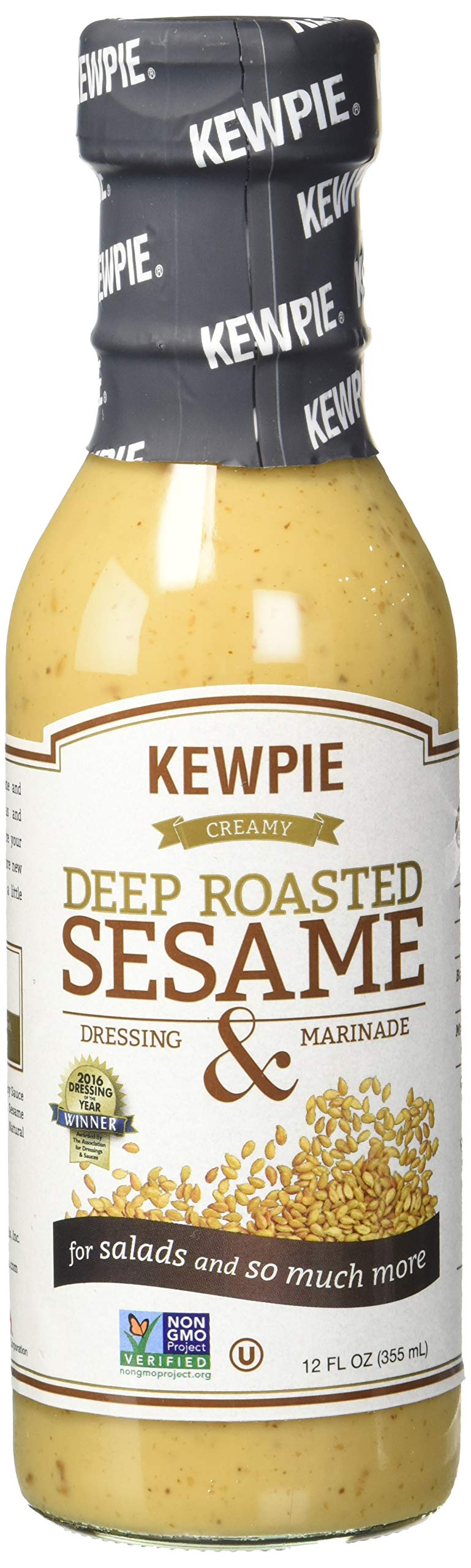 Kewpie Sesame Dressing Marinade, Japanese Kosher | Creamy sesame dressing and marinade, kosher, great for salads, greens, wraps and grilled dishes