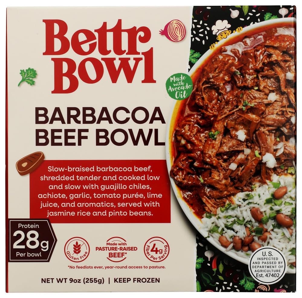 Bettr Bowl Barbacoa Beef Bowl, 9 OZ