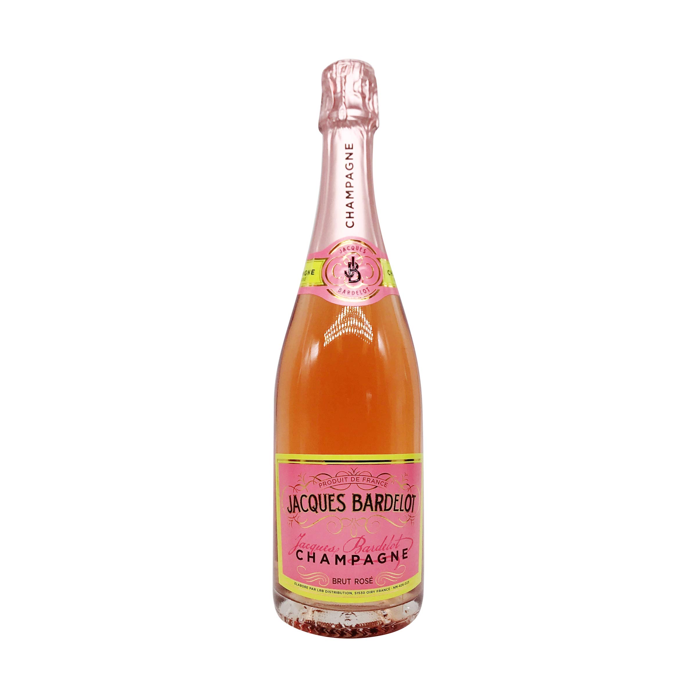 Jacques Bardelot, Rose Brut Champagne, 750mL