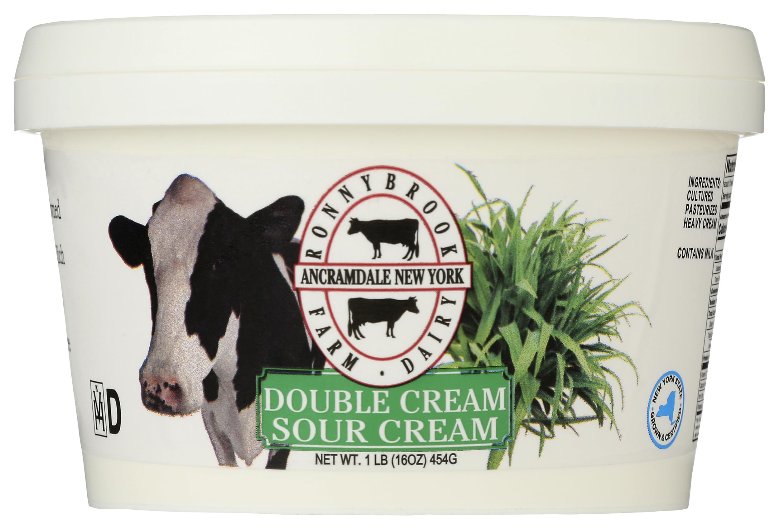Ronnybrook Farm Dairy, Sour Cream, 16 Ounce