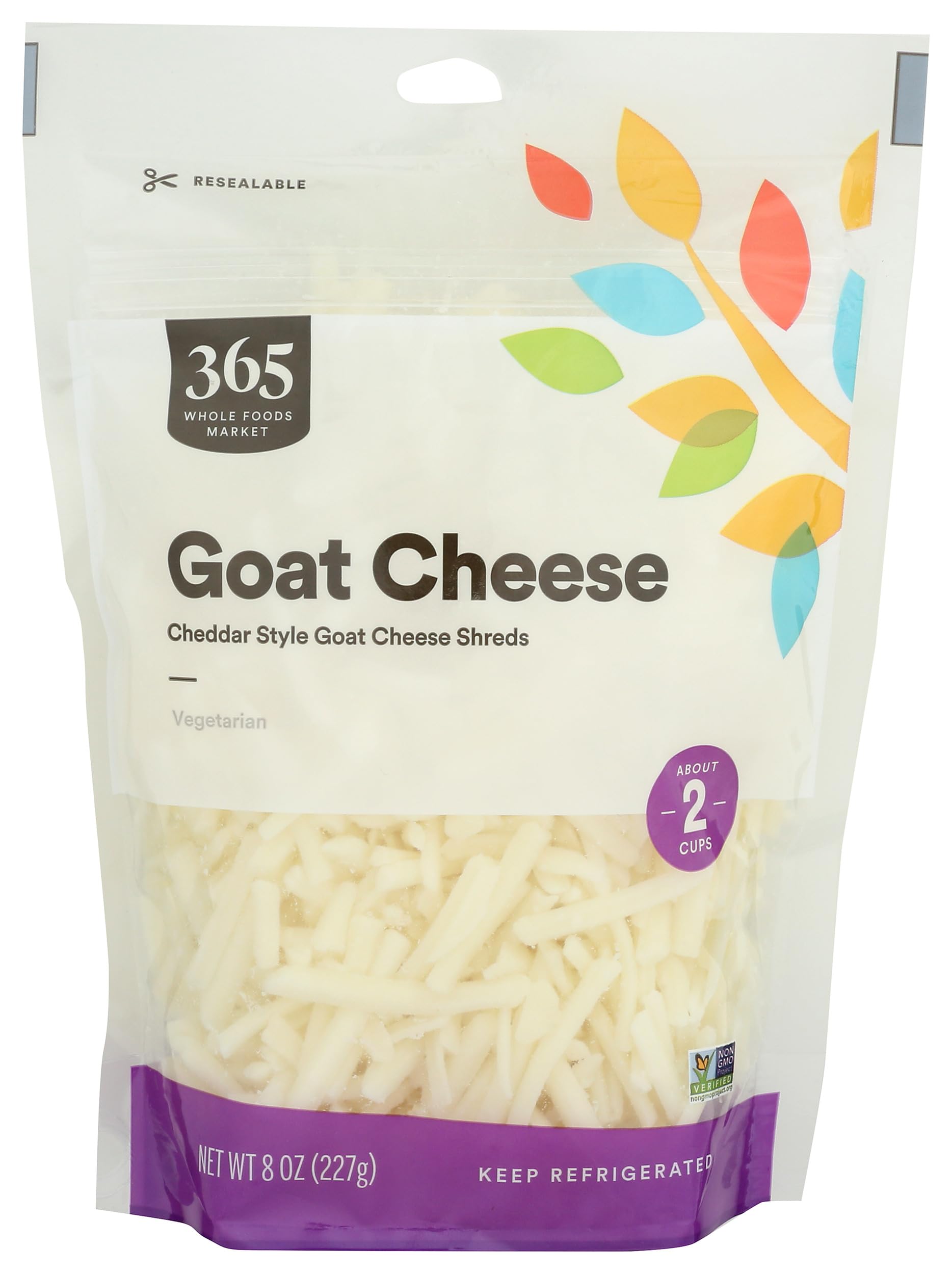 365 by Whole Foods Market Goat Cheese Shreds, 8 OZ