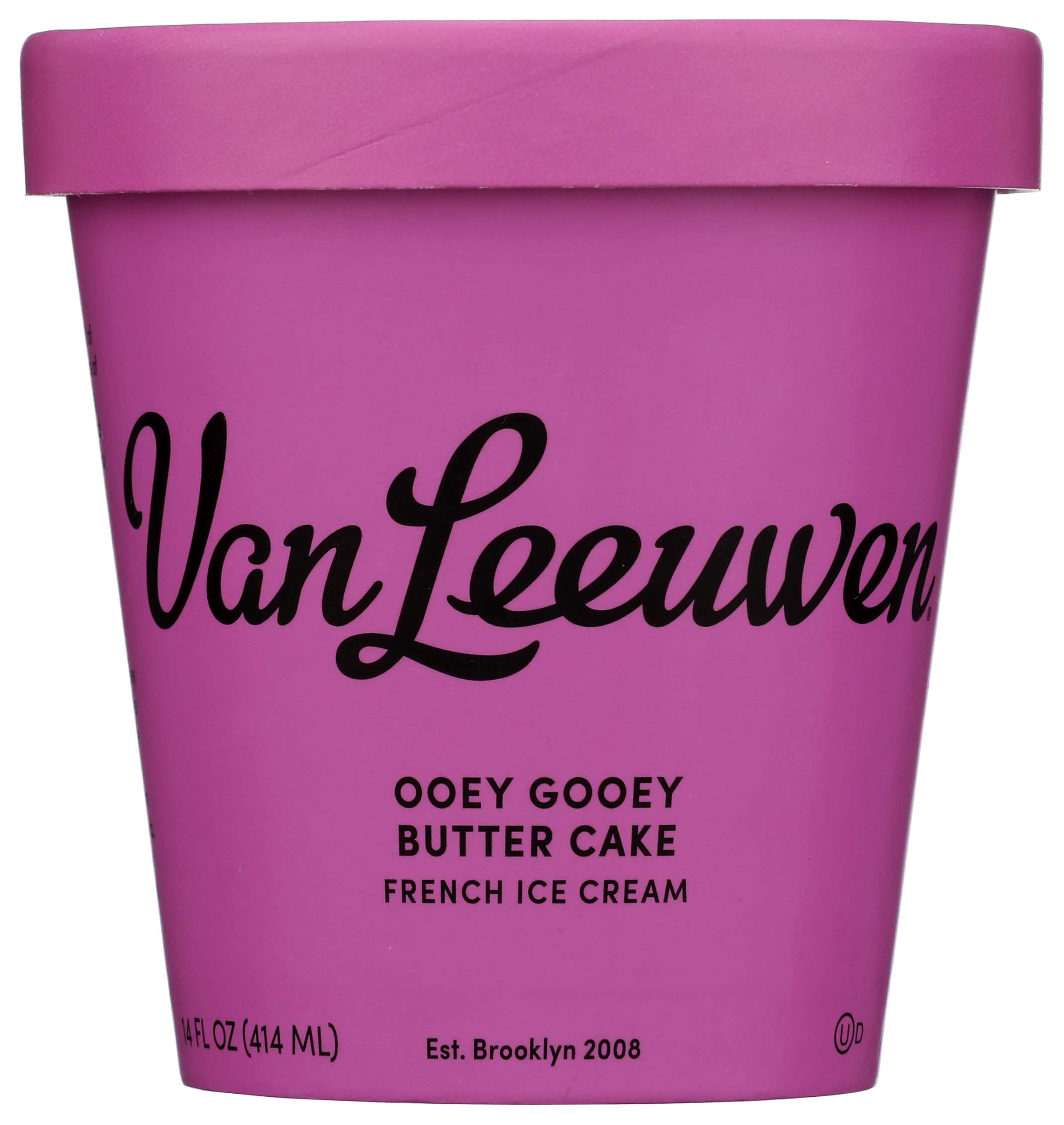 Van Leeuwen Gooey Butter Cake Ice Cream, 14 oz (Frozen)