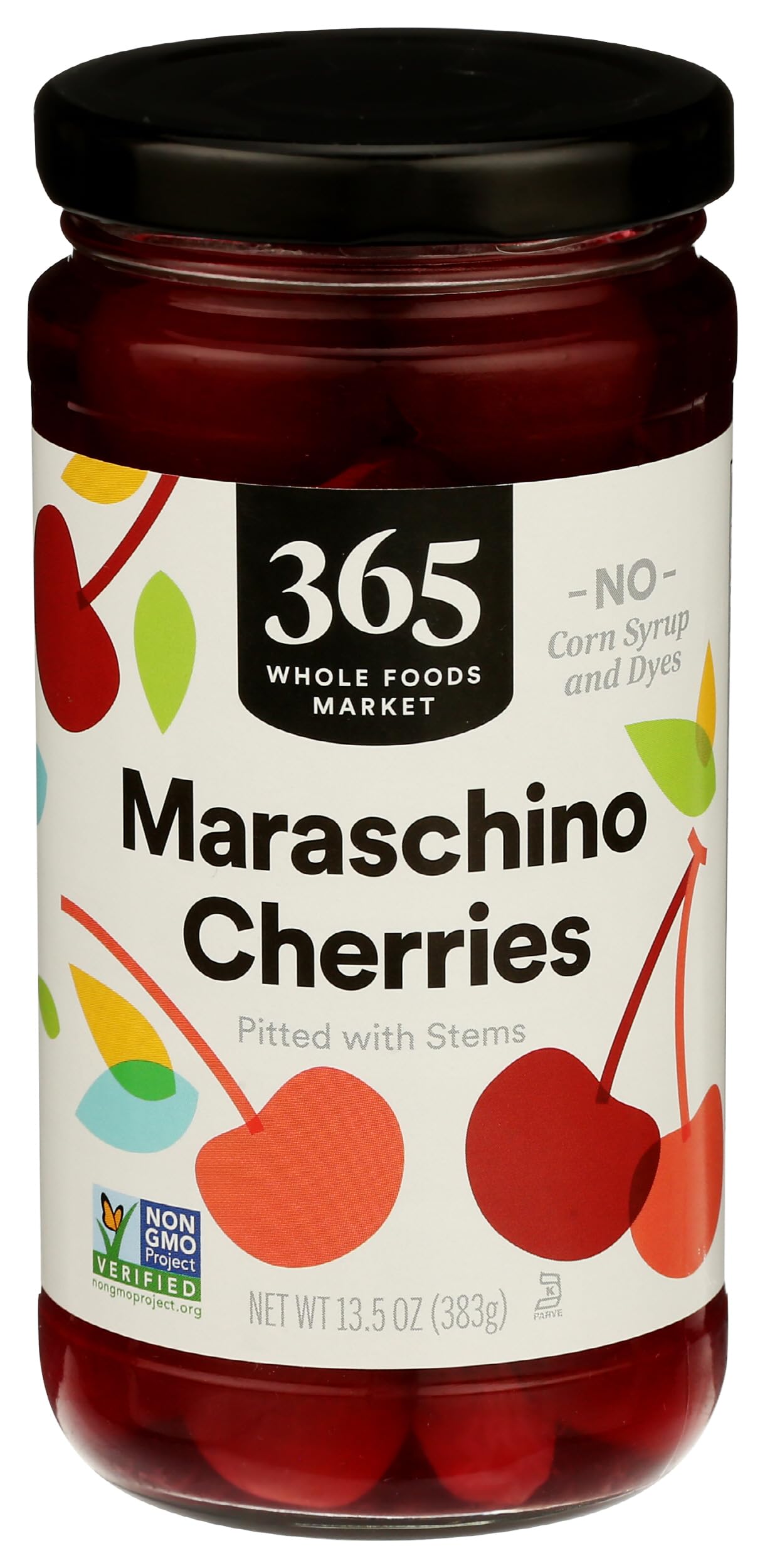 365 by Whole Foods Market Maraschino Cherries, 13.5 Ounce