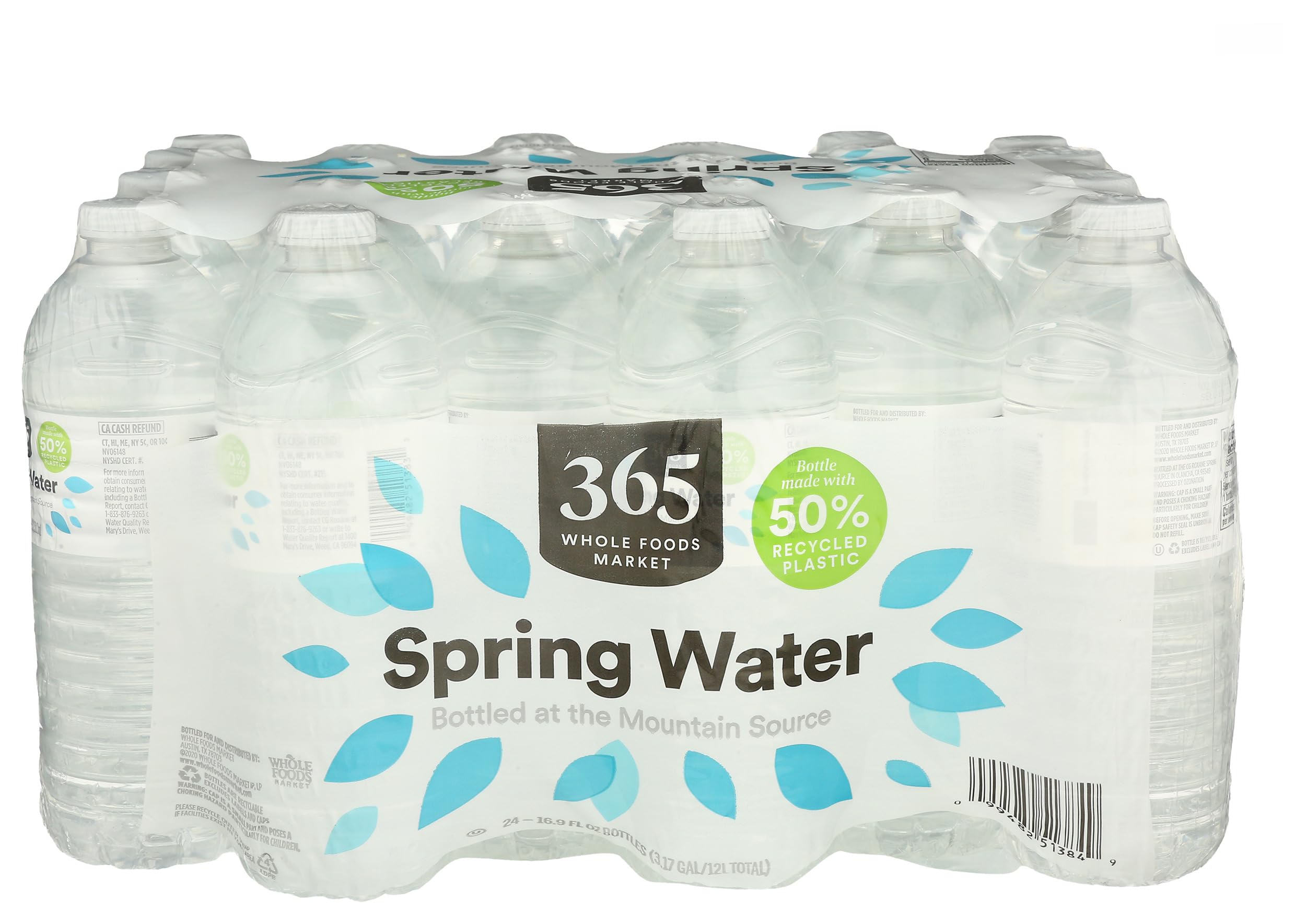 365 by Whole Foods Market Spring Water, 16.9 Fl Oz