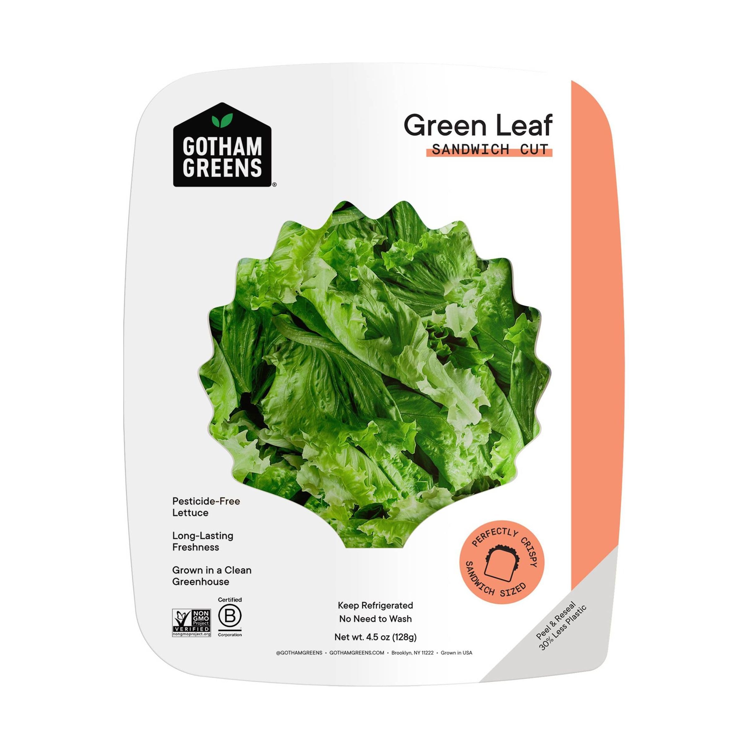 Gotham Greens Tropicana Green Leaf Lettuce, 4.5 oz