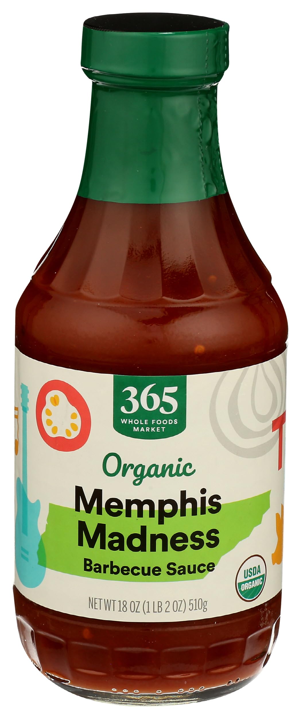Organic Memphis Madness Barbecue Sauce, 18 Oz