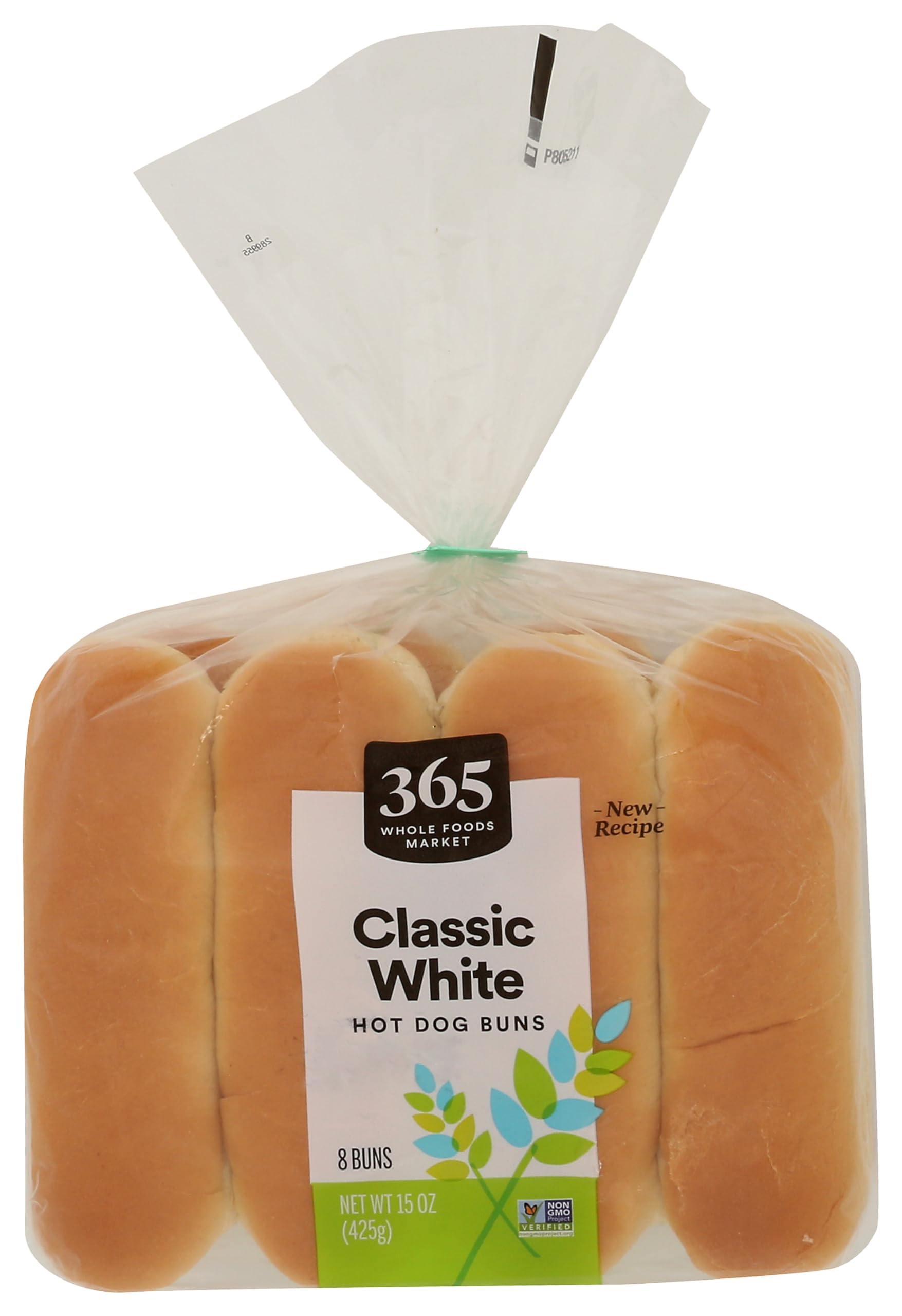 365 by Whole Foods Market White Hot Dog Buns, 15 OZ