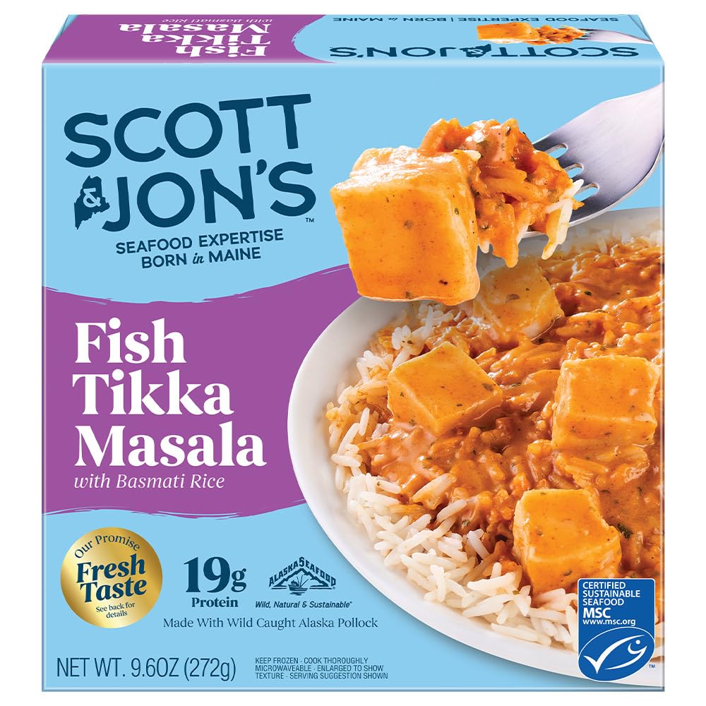 Scott & Jons Fish Tikka Masala Bowl, 9.6 OZ