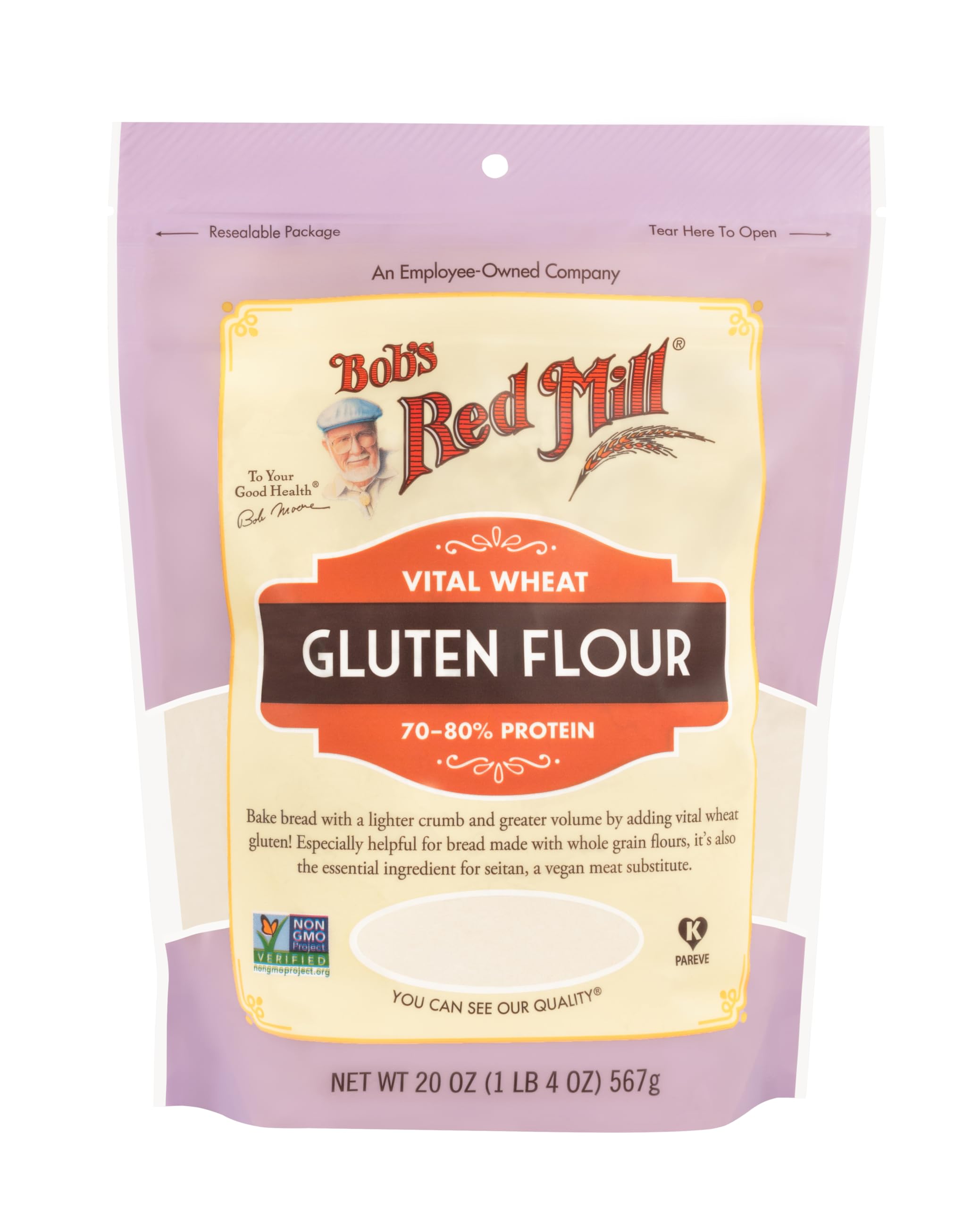Bob's Red Mill Vital Wheat Gluten Flour, 20oz