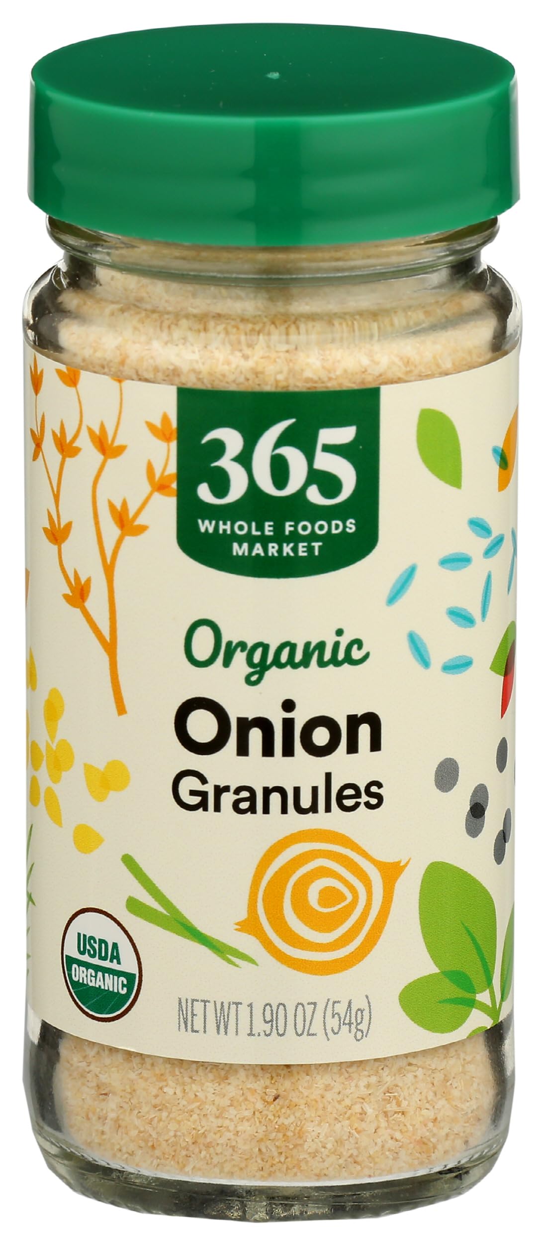 Organic Onion Granules, 1.9 Ounce