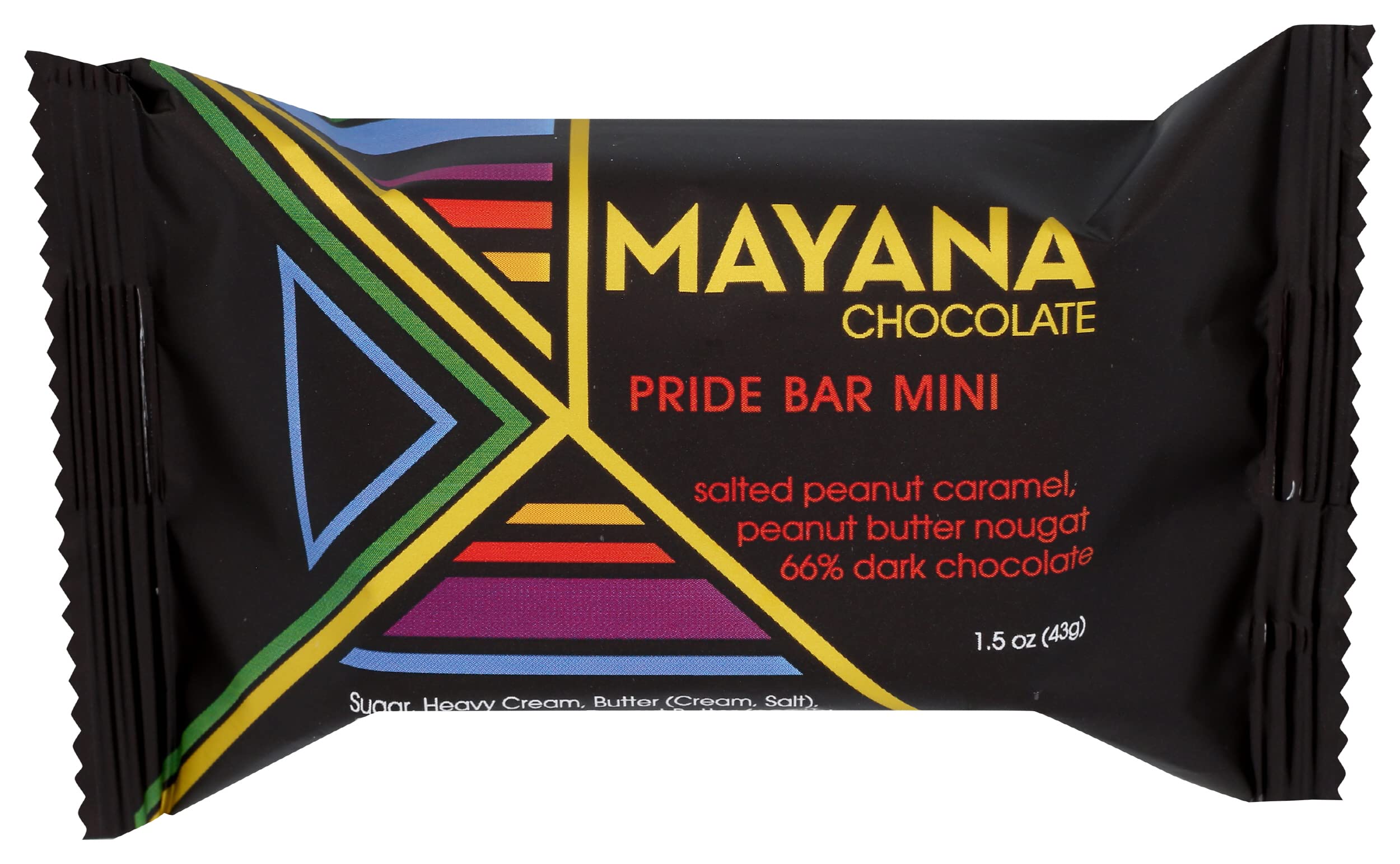 Mayana Chocolate, Bar Chocolate Pride Mini, 1.5 Ounce