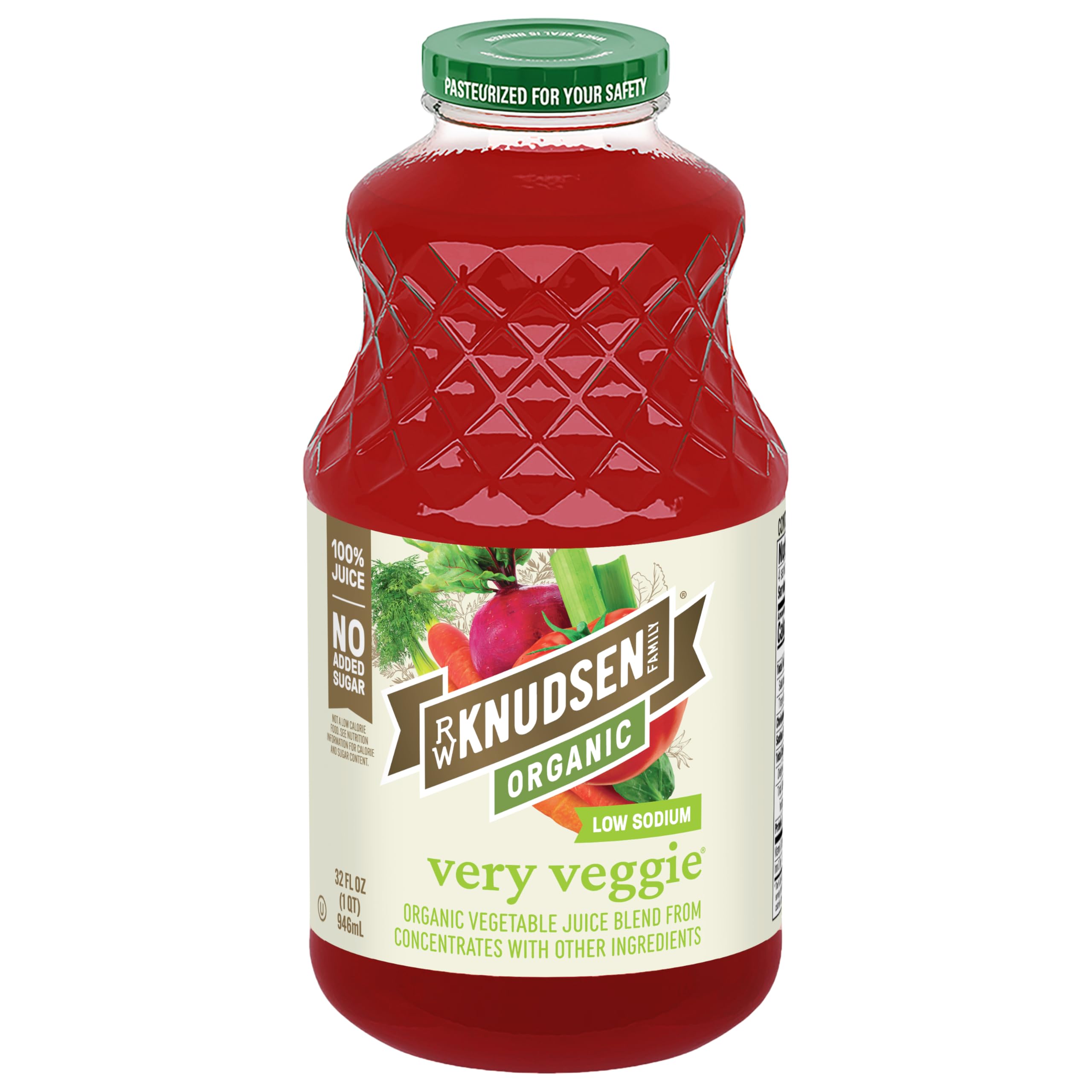 RW KNUDSEN FAMILY ORGANIC Knudsen, Juice, Quart veggie, 32 Fl Oz