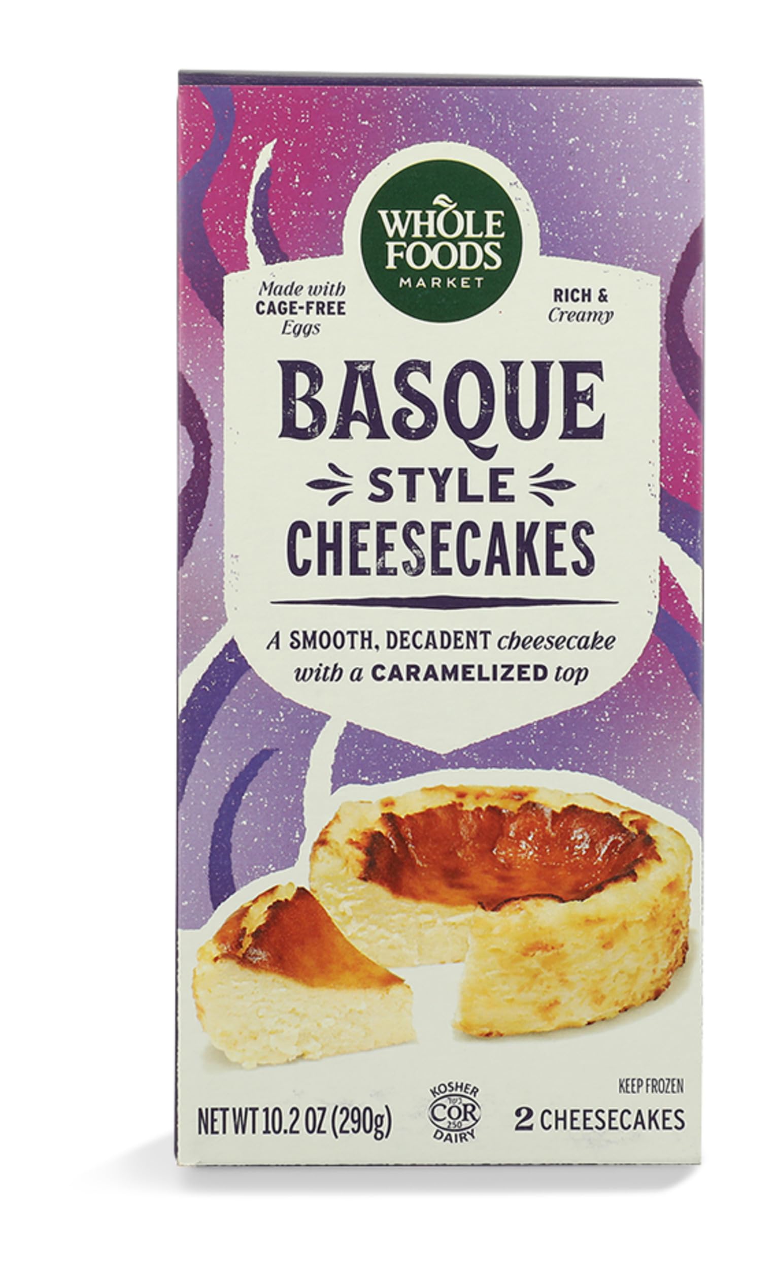 Whole Foods Market Basque-Style Cheesecake, 10.2 OZ