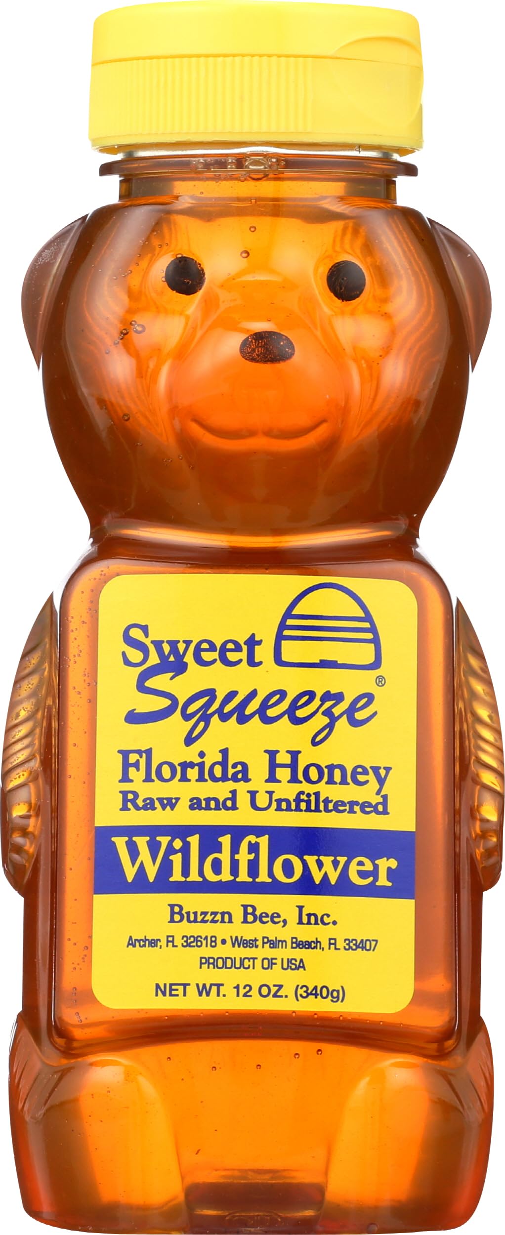 Buzzn Bee Honey Wild Flower, 12 Ounce