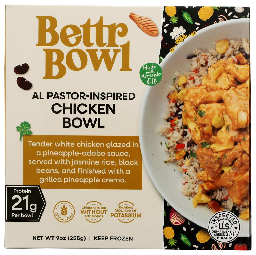 Bettr Bowl Al Pastor-Inspired Chicken Bowl, 9 OZ