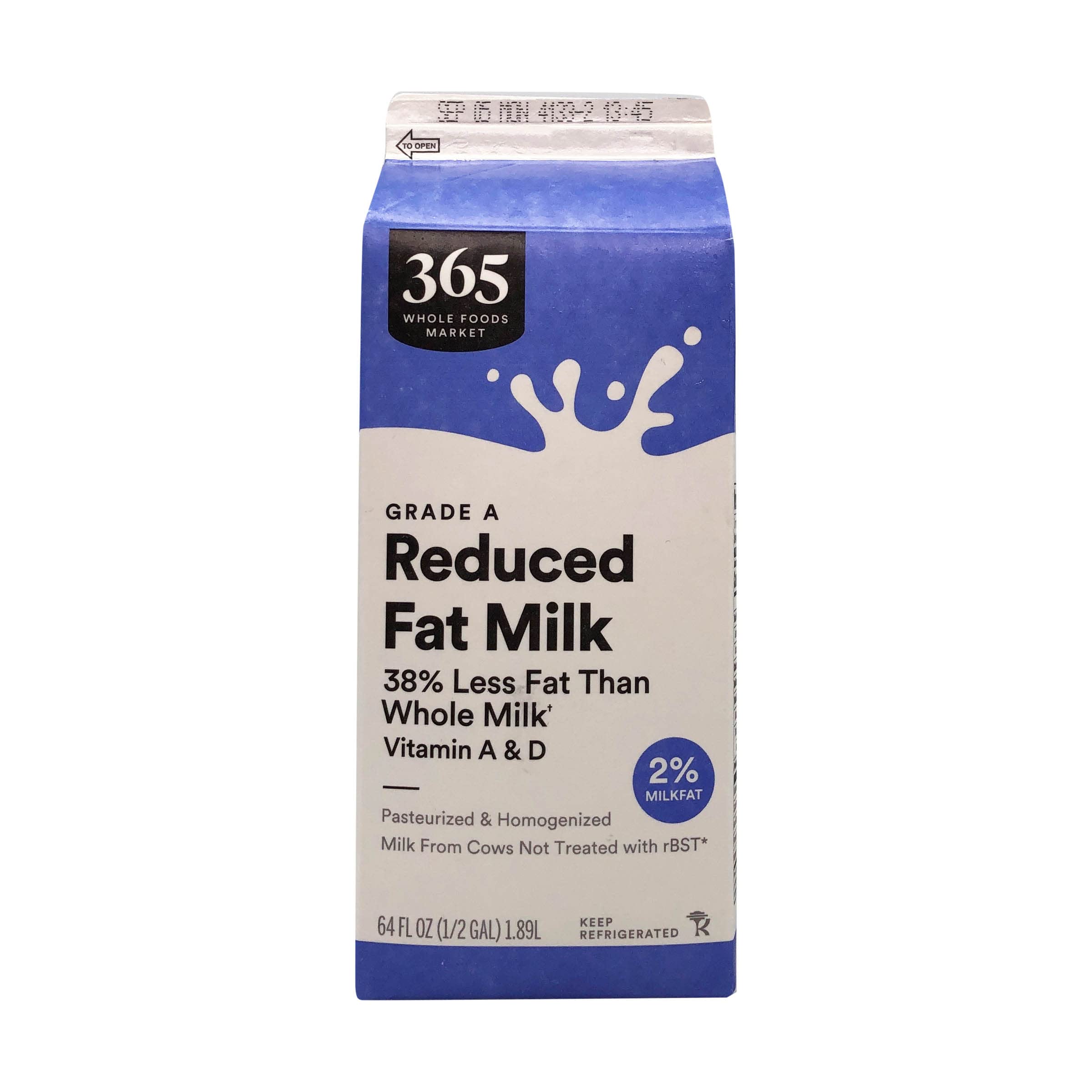 Reduced Fat 2% Milk, 64 fl oz