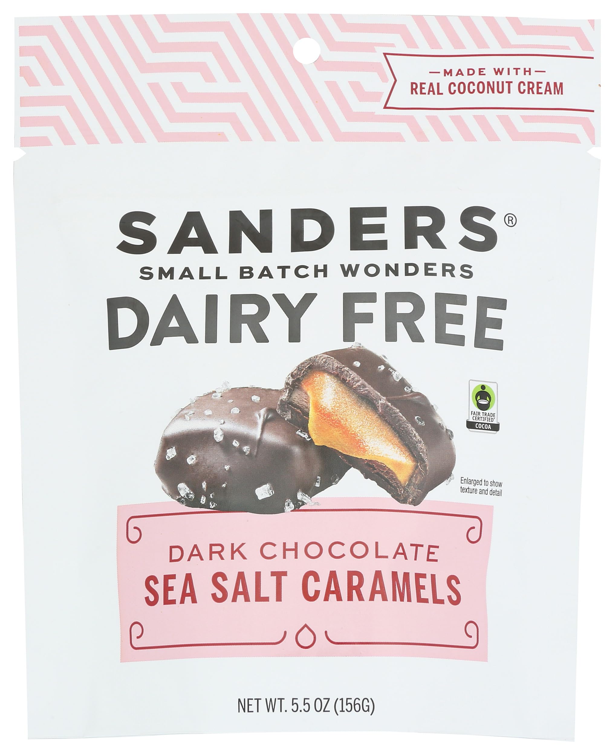 Caramels Dark Chocolate Sea Salt, 5.5 Ounce