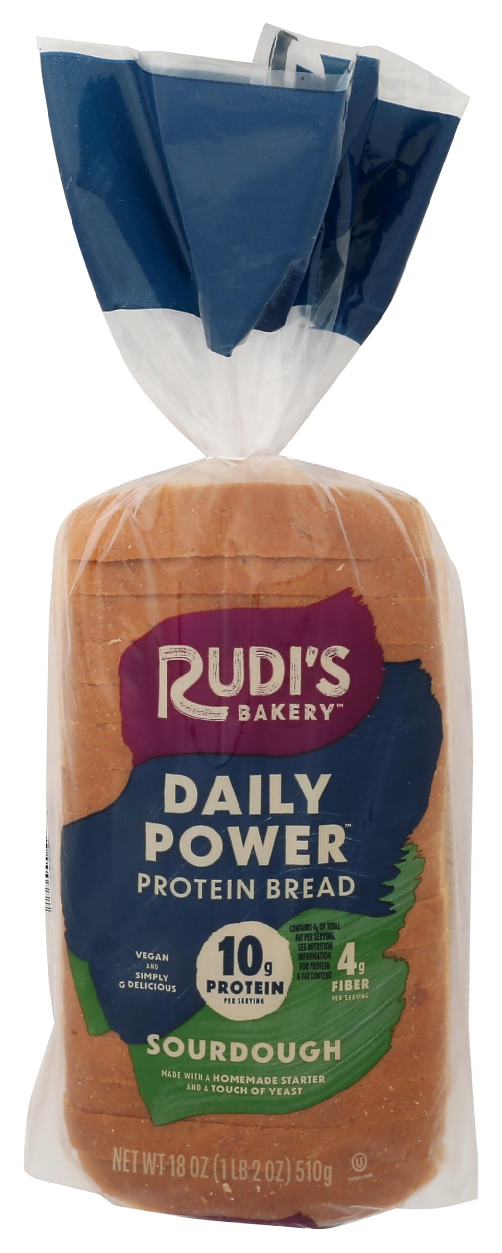 Rudis Bakery Sourdough Protein Bread, 18 OZ