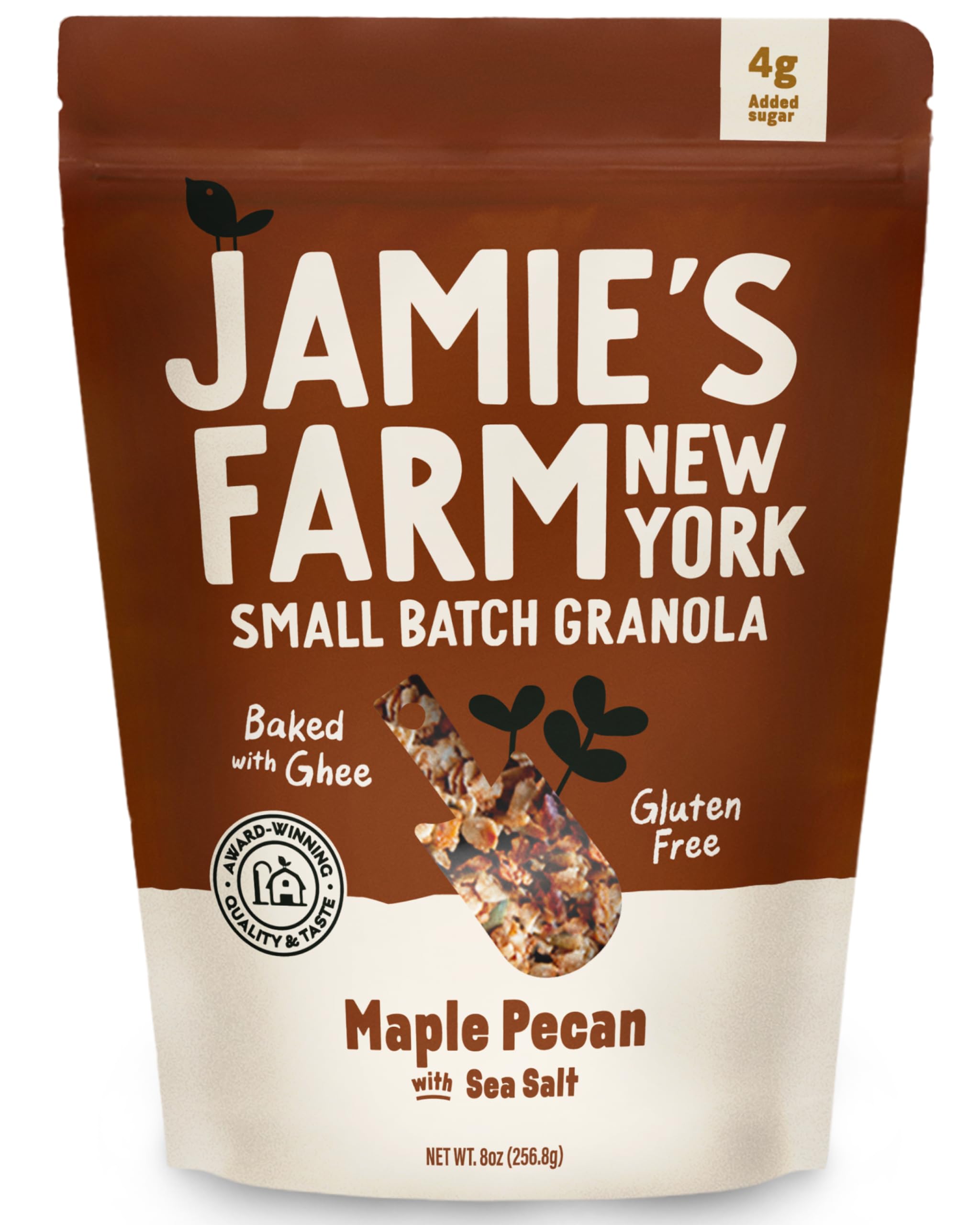 Jamie's Farm, Granola Pecan Maple, 8 Ounce