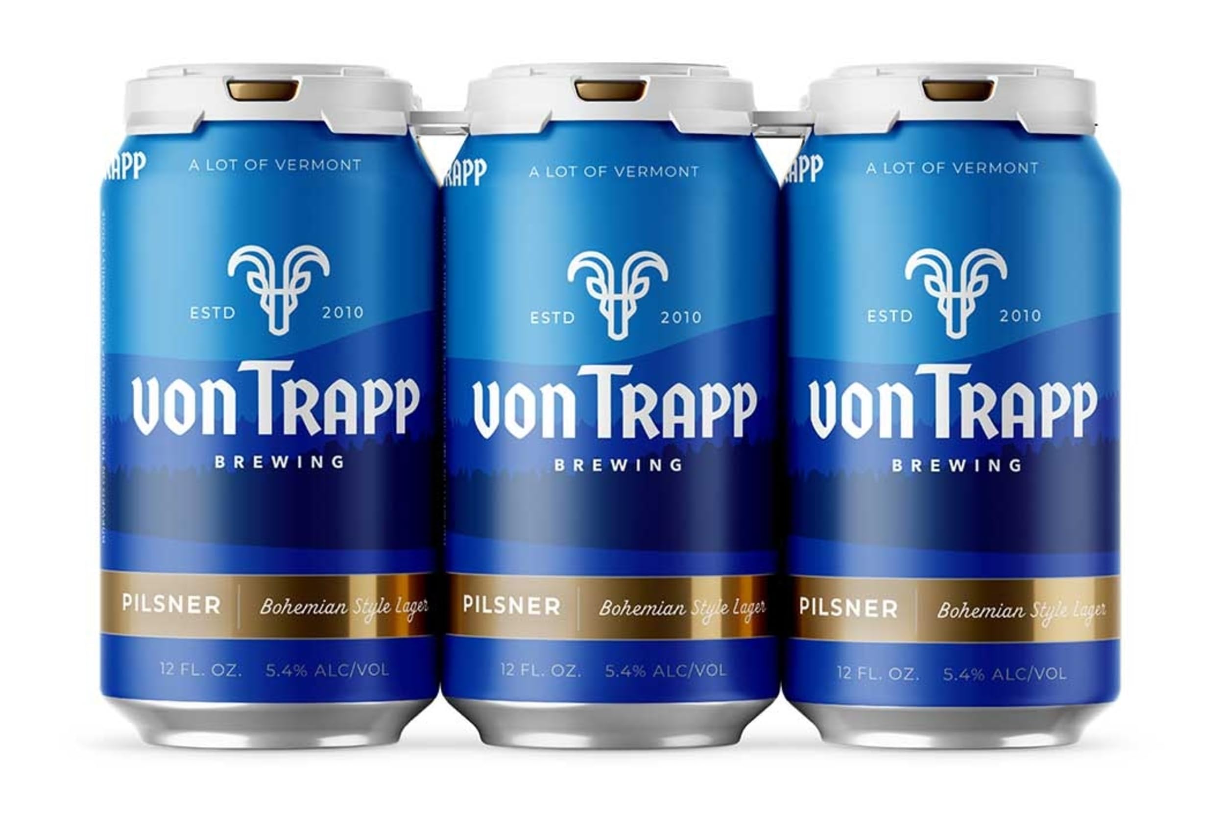 Von Trapp, Pilsner Bohemian, 6pk, 12 Fl Oz Cans