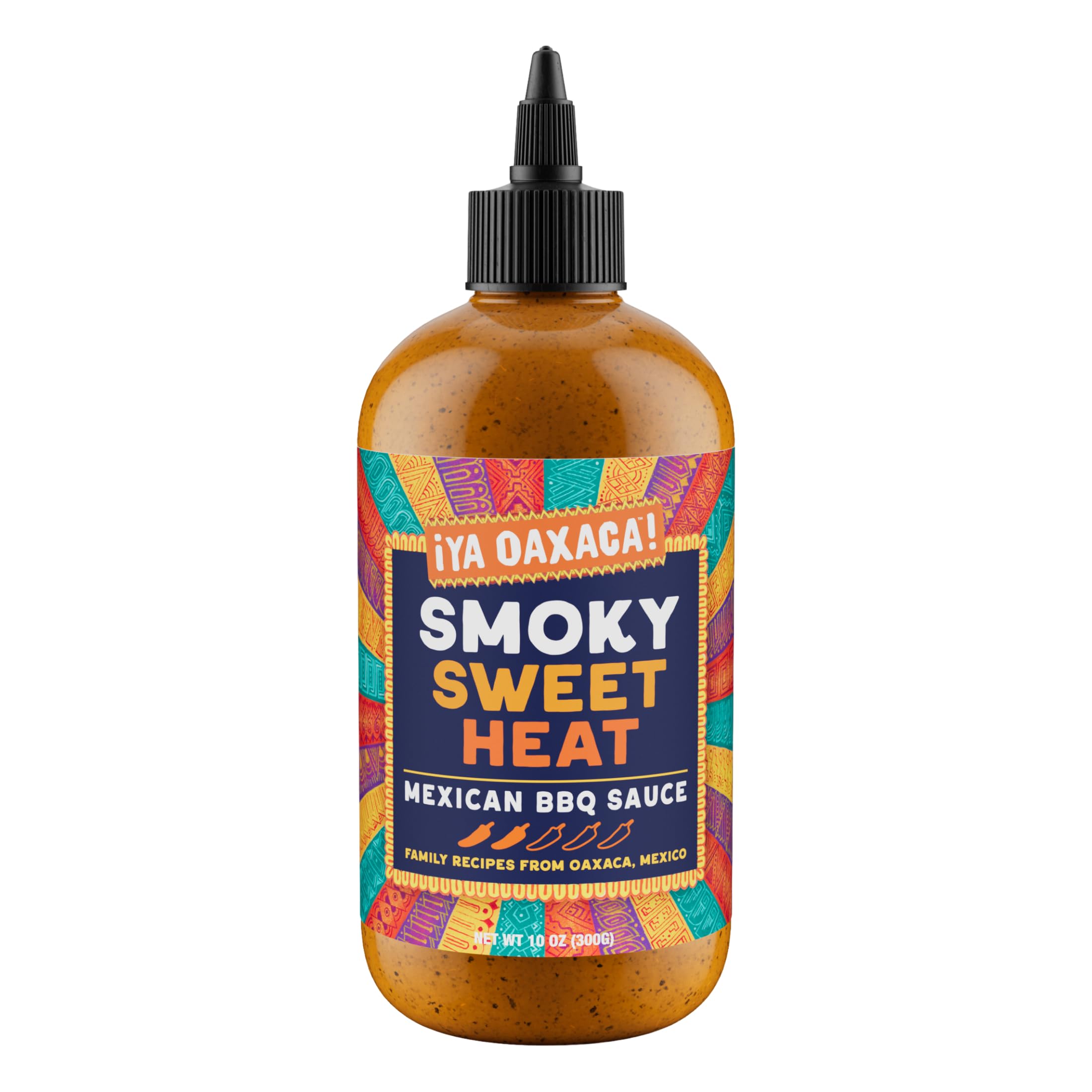 Ya Oaxaca - Mexican BBQ & Taco Sauce - 10oz Squeeze Bottle | Sweet & Smoky - Mild Spice - Made w/Premium Ingredients - Vegan, Gluten Free - Great for Sandwiches, Wings, Veggies, Fries