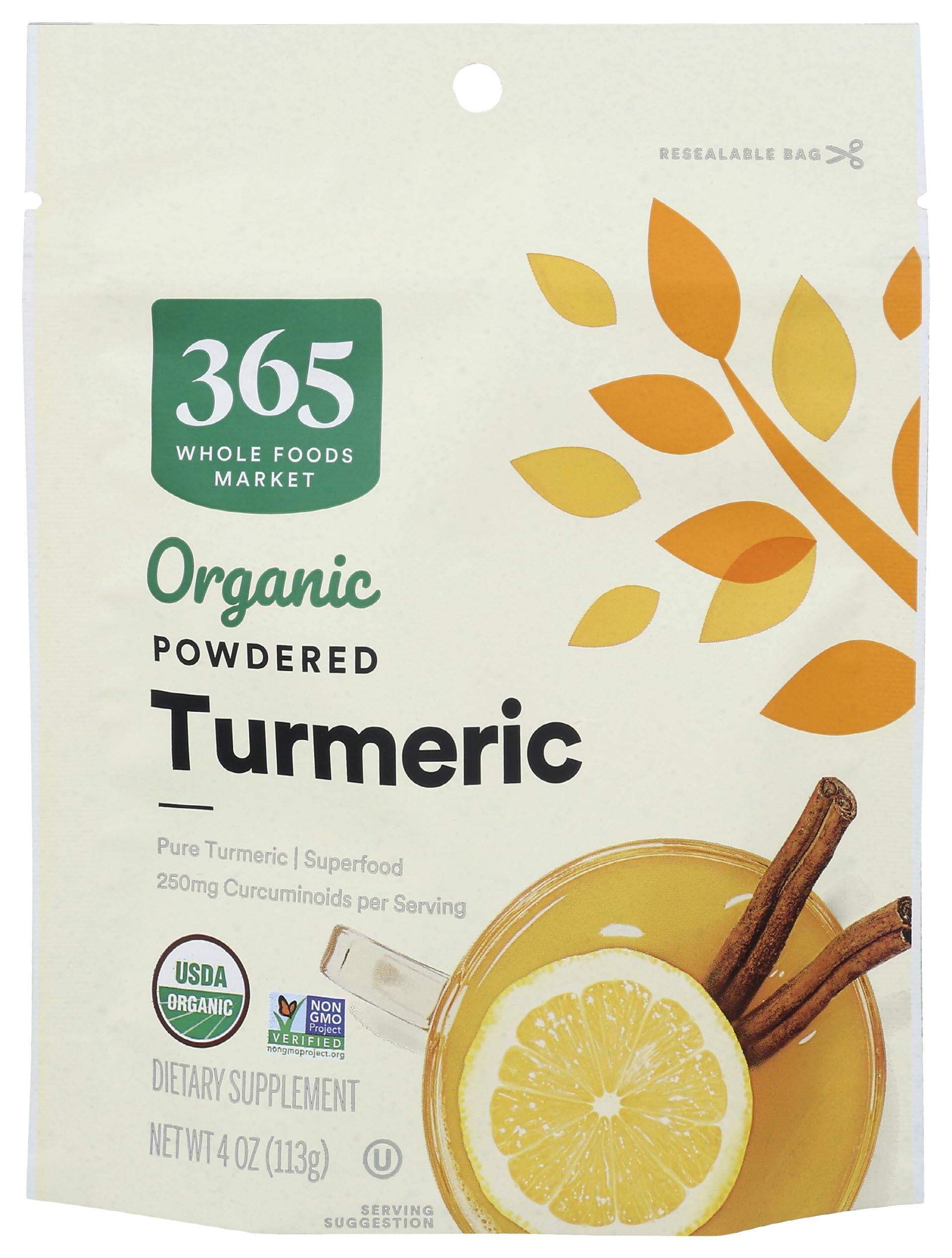Organic Turmeric Superfood Powder, 4 Ounce