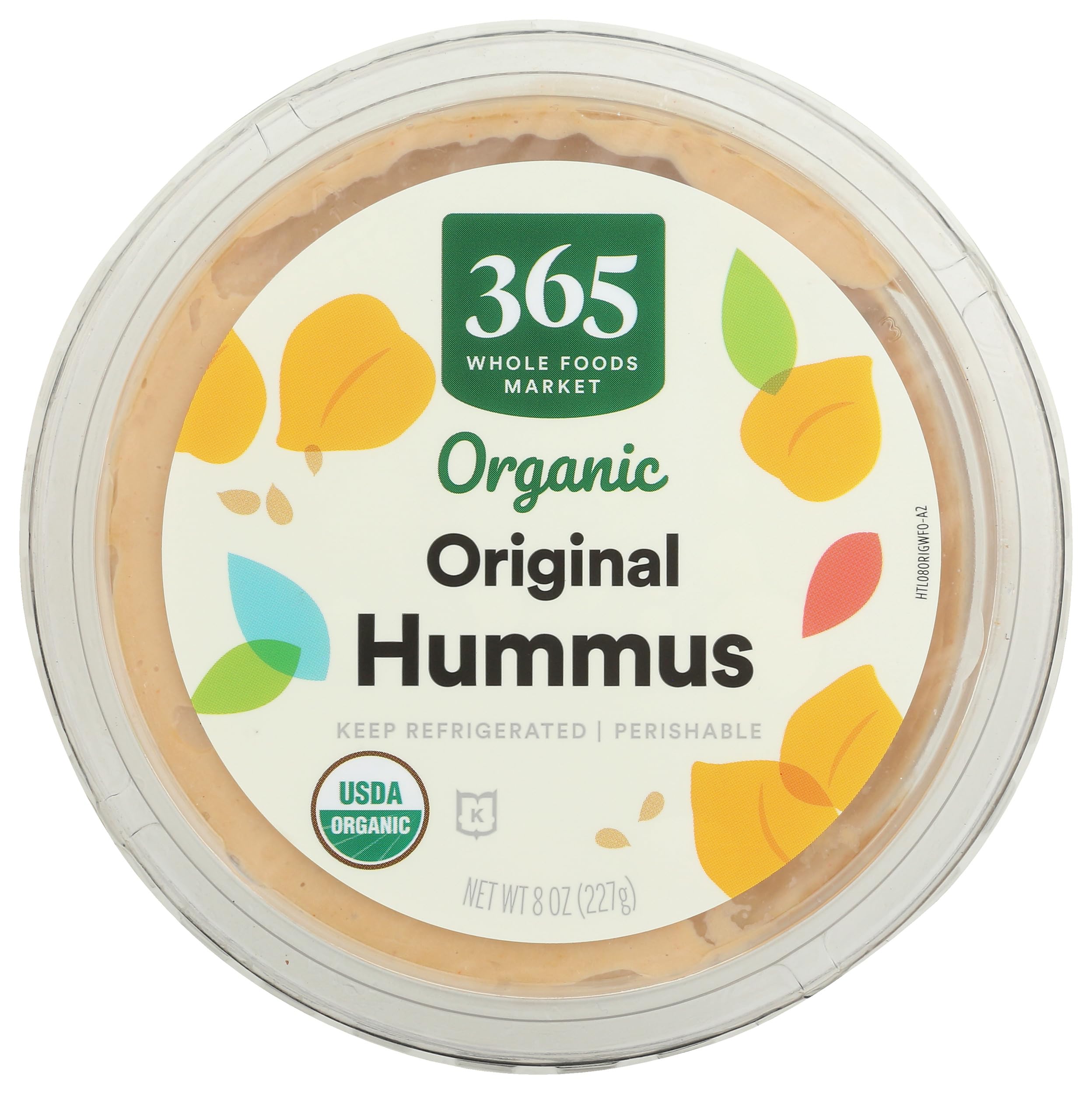 365 By Whole Foods Market, Organic Hummus, Original, 8 Ounce