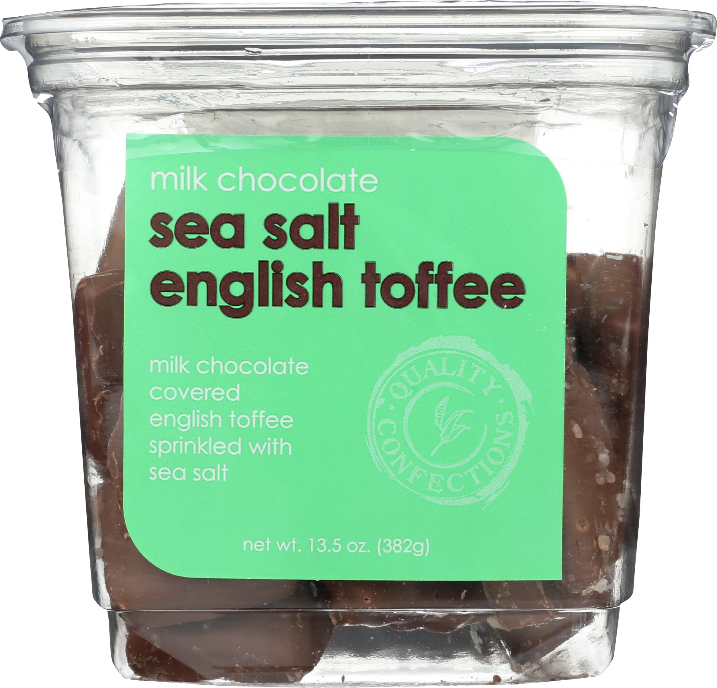 Candy Toffee Milk Chocolate Sea Salt, 13.5 Ounce