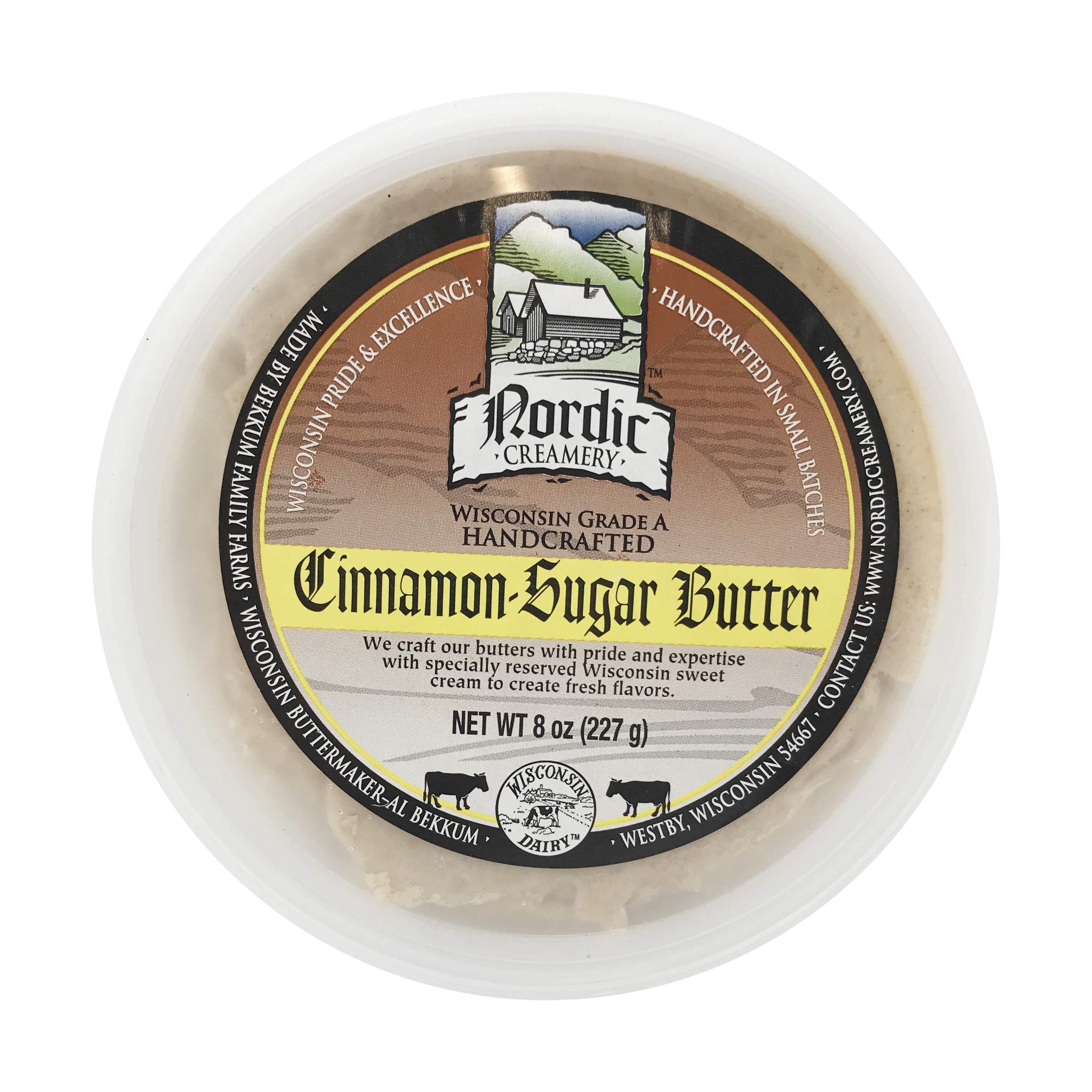 Nordic Creamery Cinnamon Sugar Butter, 8 OZ