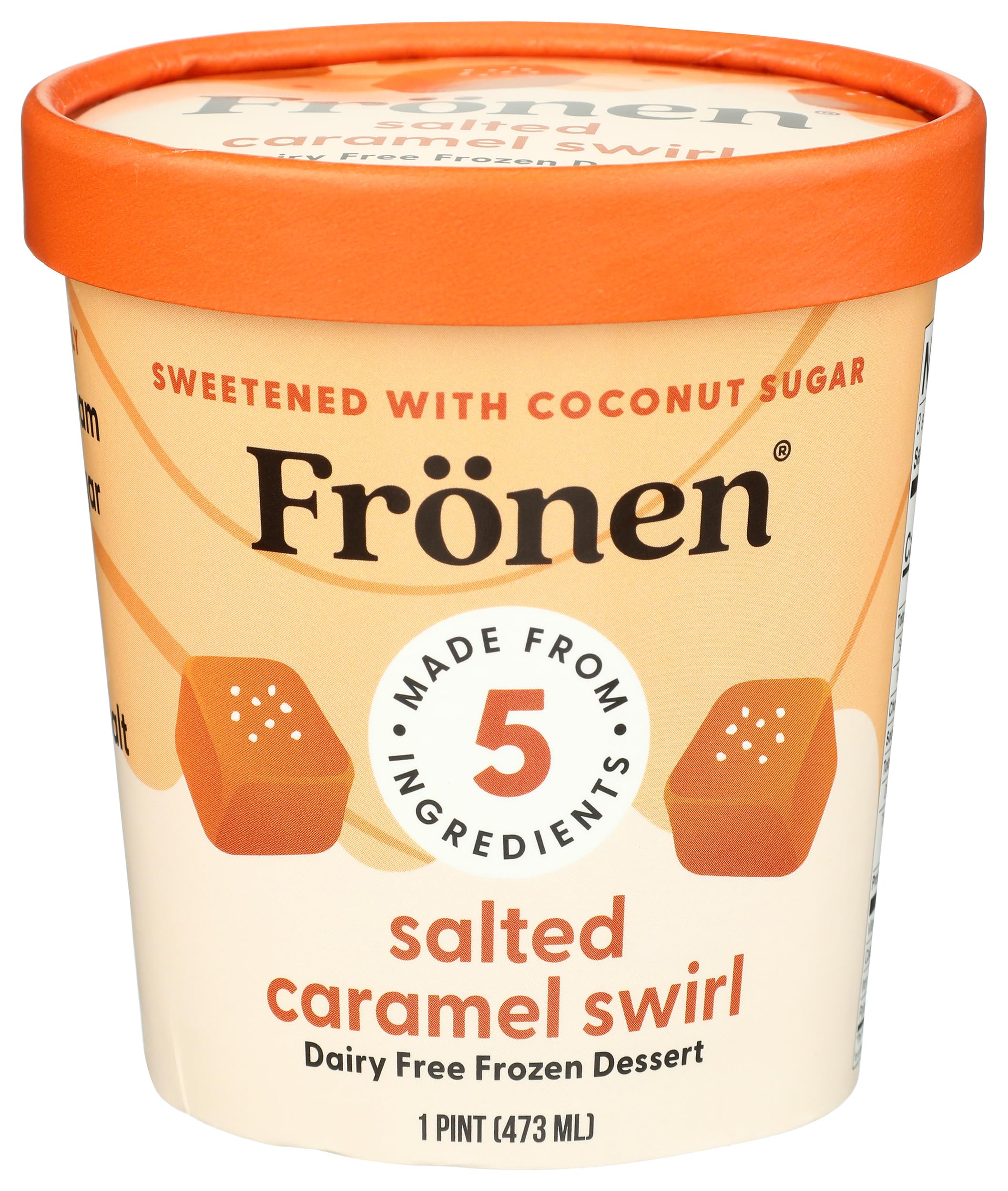 Frozen Dessert Salted Caramel Swirl, 16 Ounce