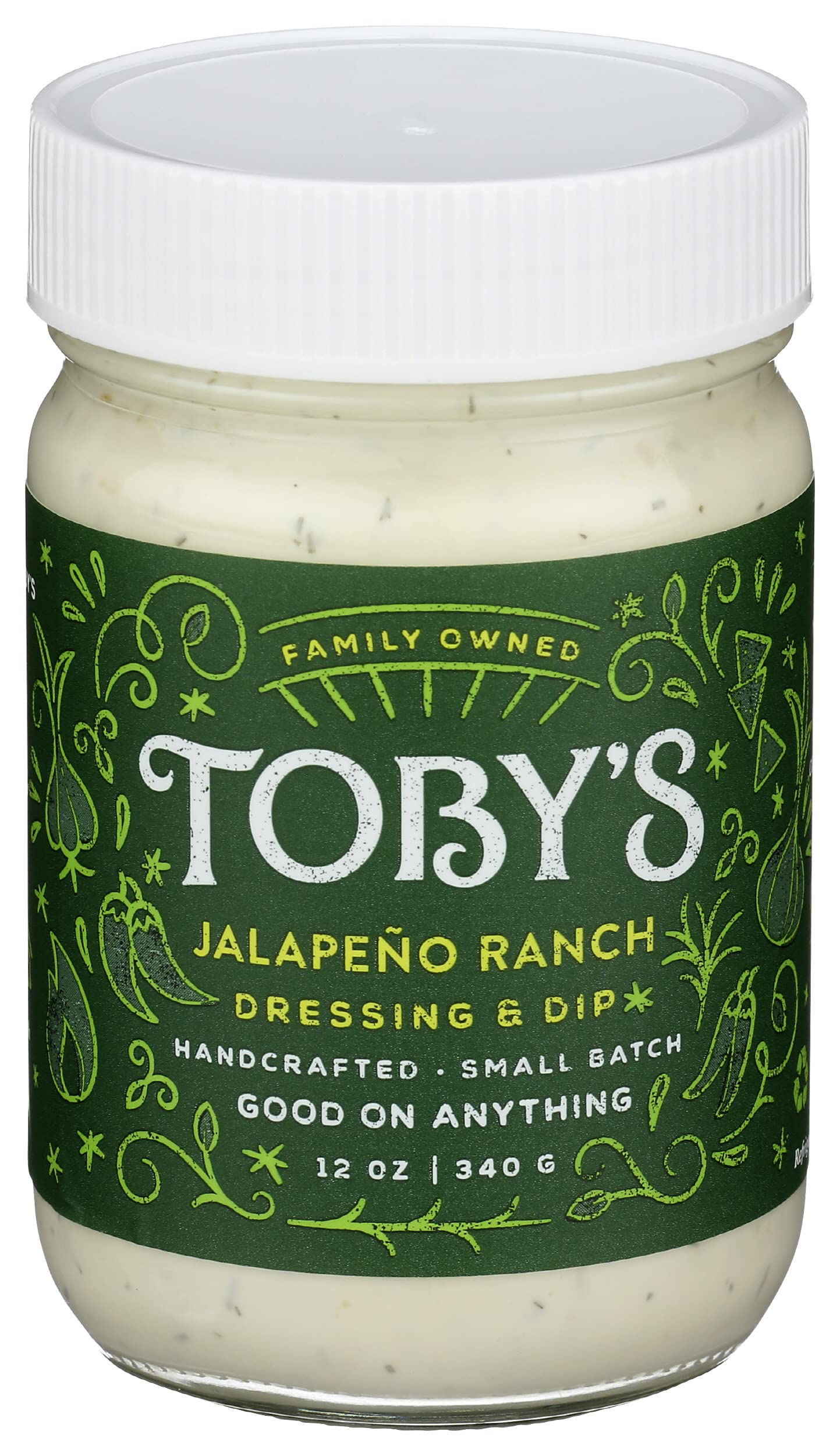 Toby's Jalapeño Ranch Dressing & Dip