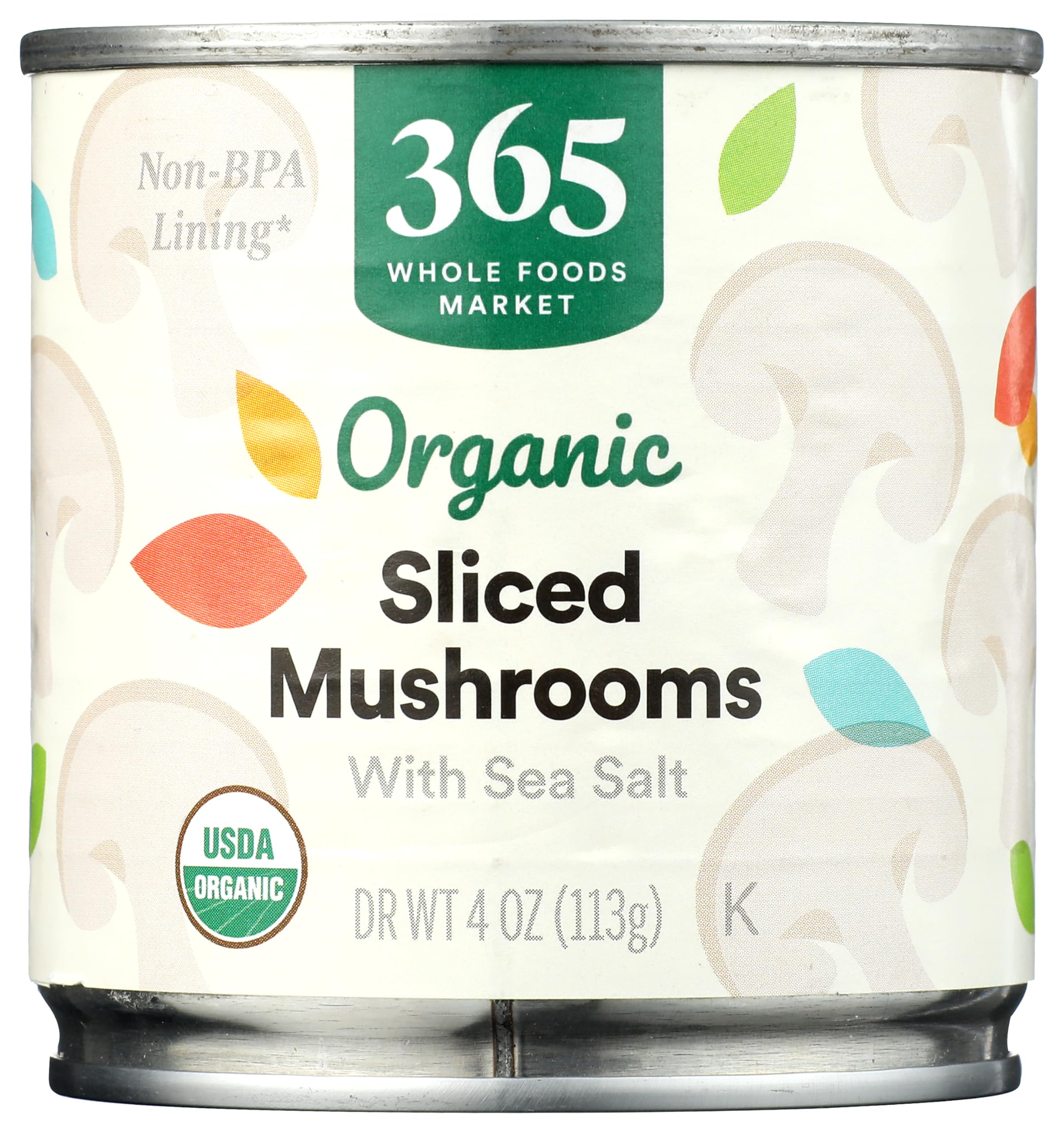 365 by Whole Foods Market Organic Sliced Mushrooms, 4 OZ