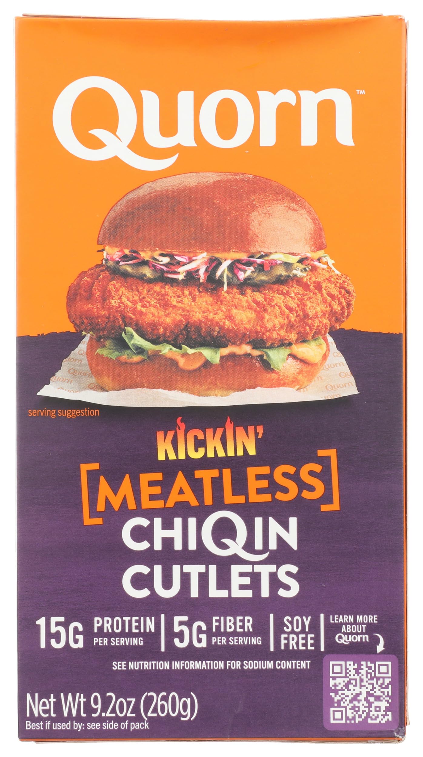 Quorn Meatless Kickin ChiQin Cutlets, 9.2 OZ