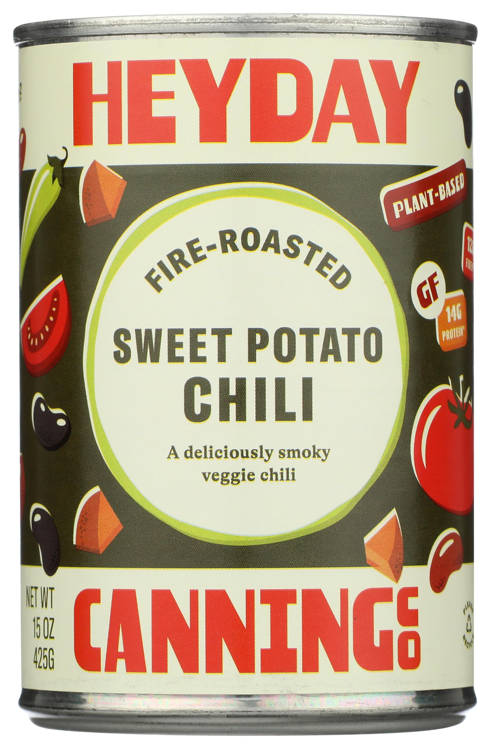 Heyday, Chili Potato Sweet Fire Roasted, 15 Ounce