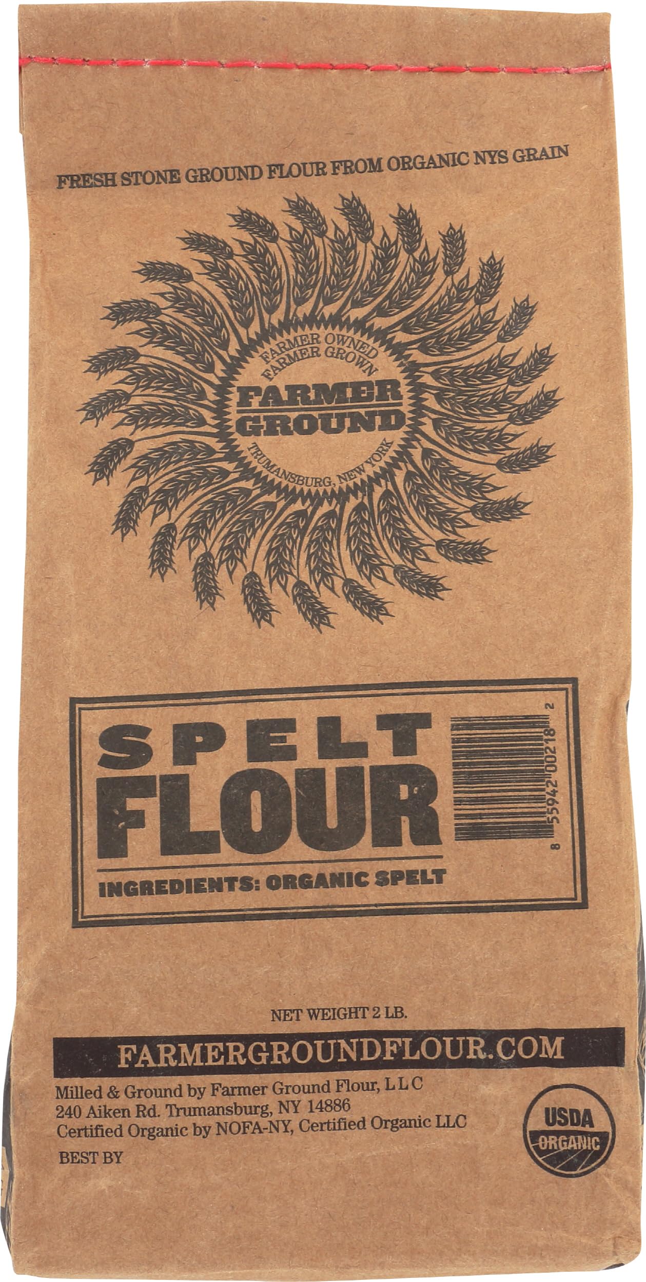 Farmer Ground Organic Spelt Flour, 32 OZ