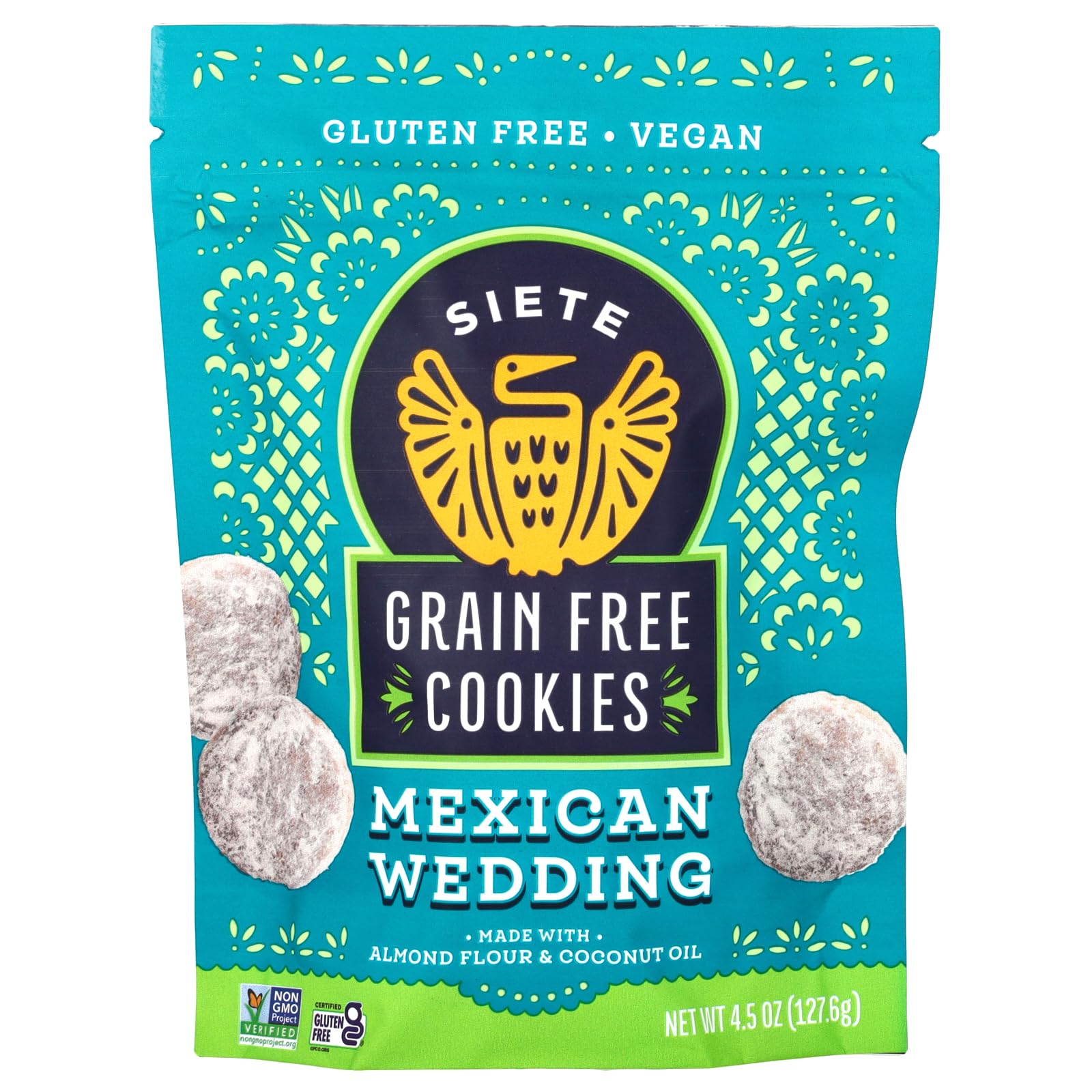 Siete Grain Free Mexican Wedding Cookies