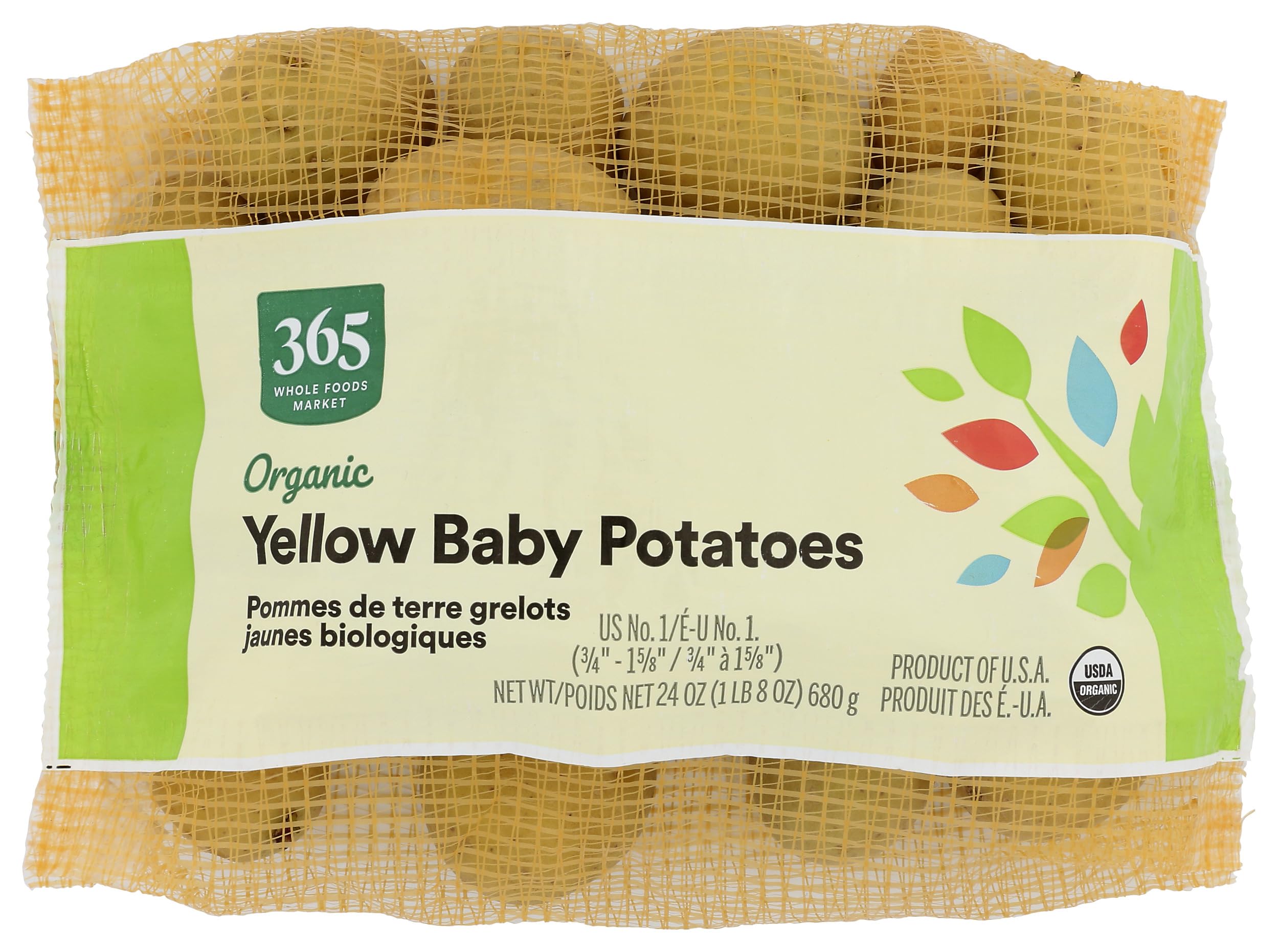 365 by Whole Foods Market, Organic Yellow Creamer Potato Bag, 24 Ounce