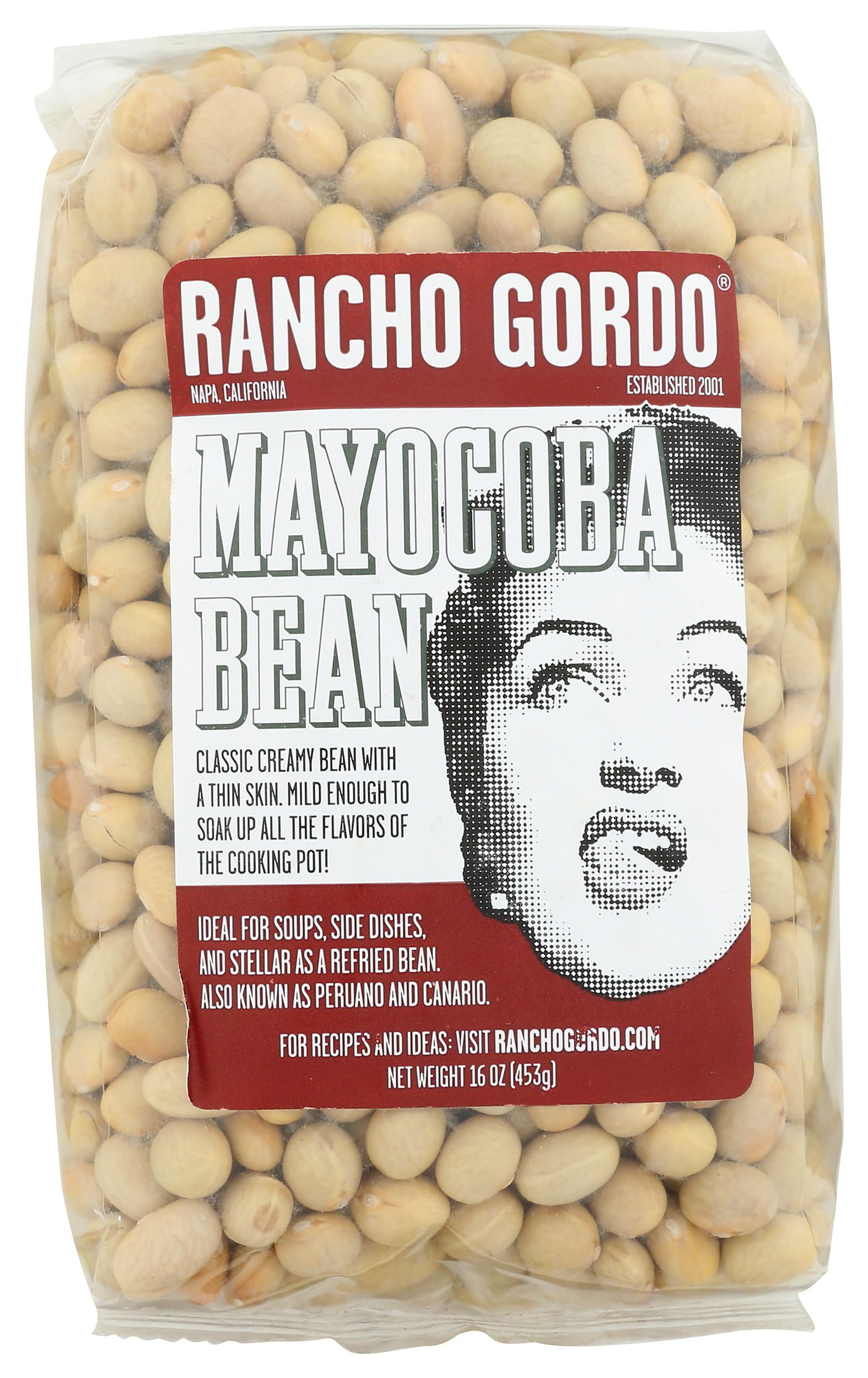 Rancho Gordo Heirloom Mayocoba Beans, 16 oz