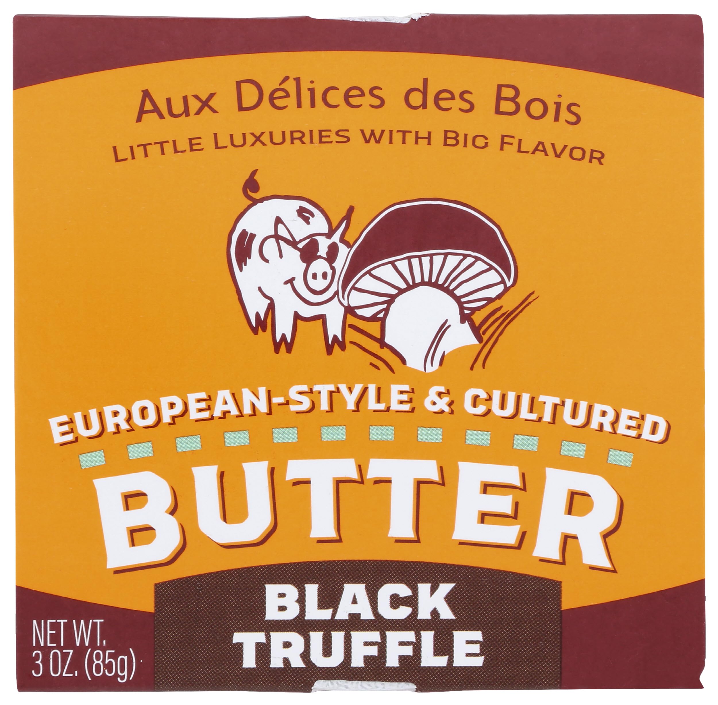 Aux Delices Des Bois, Black Truffle Butter, 3 oz