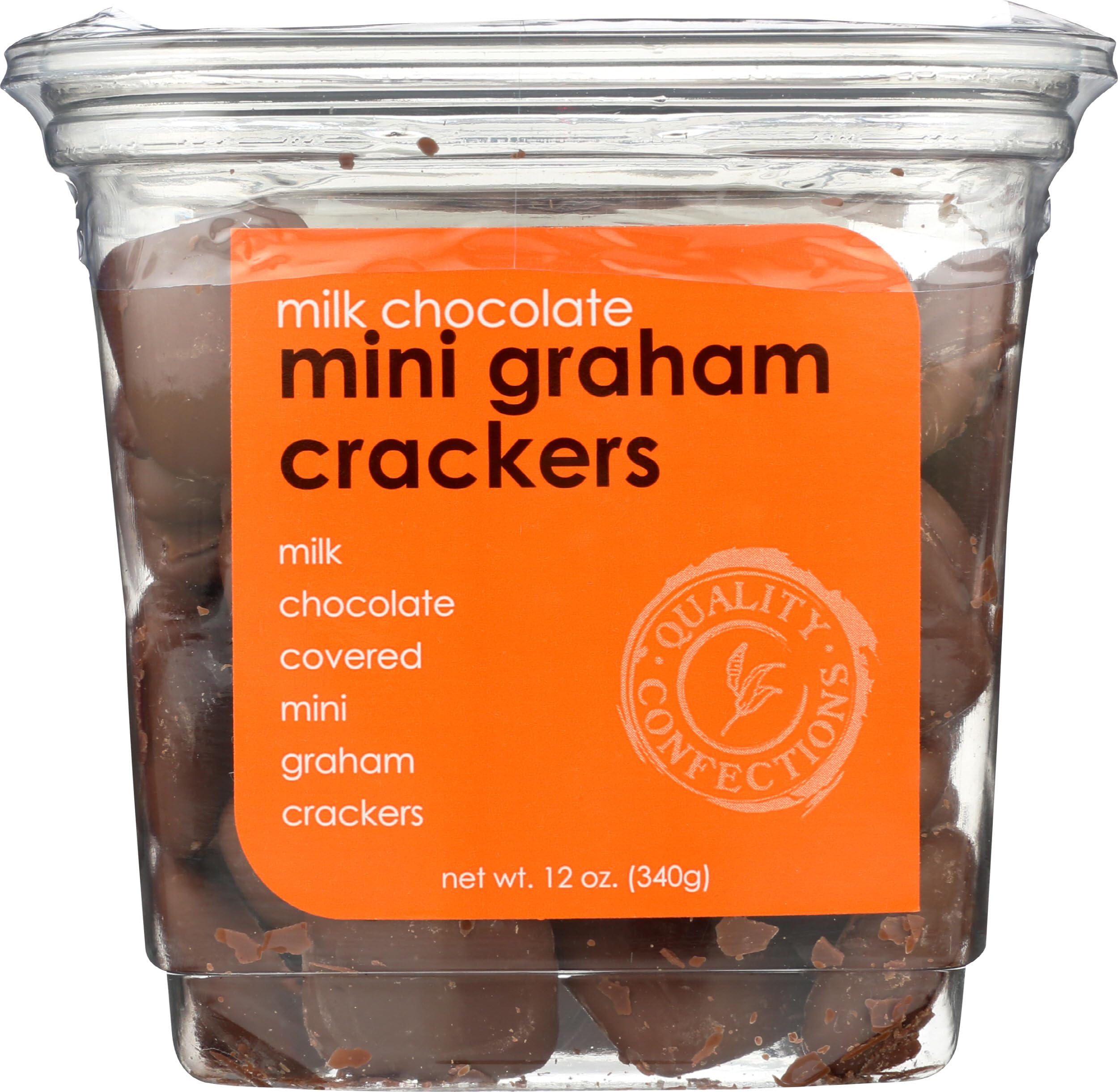 Graham Crackers Milk Chocolate Mini, 12 Ounce