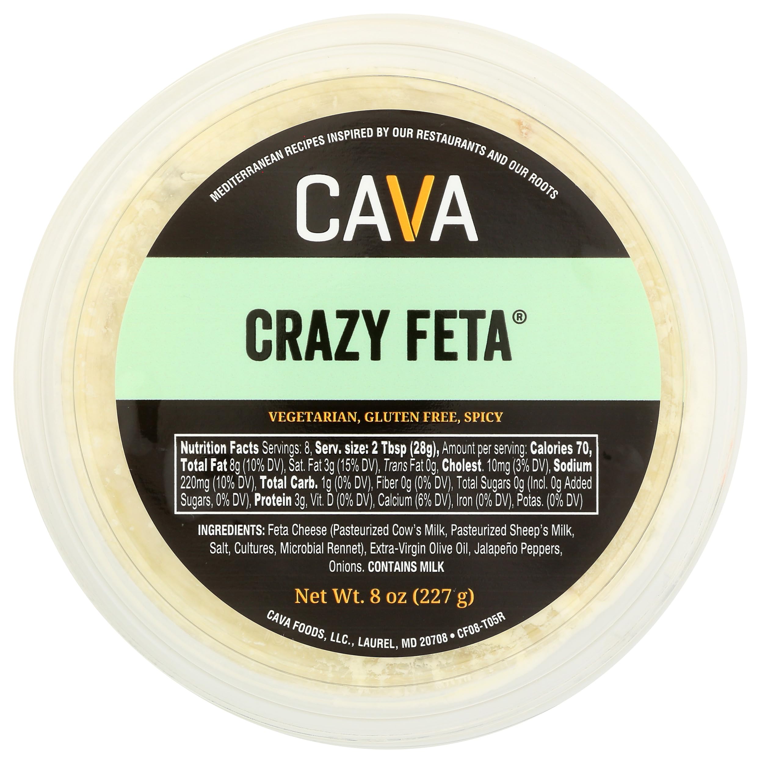 Cava Mezze CAVA Crazy Feta, 8oz