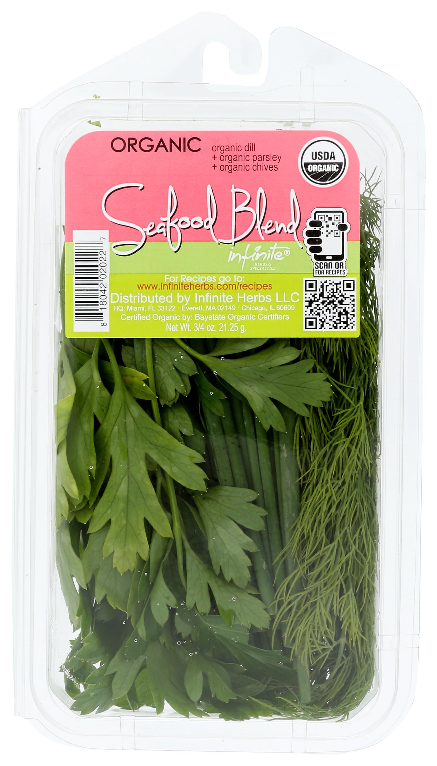 Organic Seafood Herb Mix, 0.75 OZ