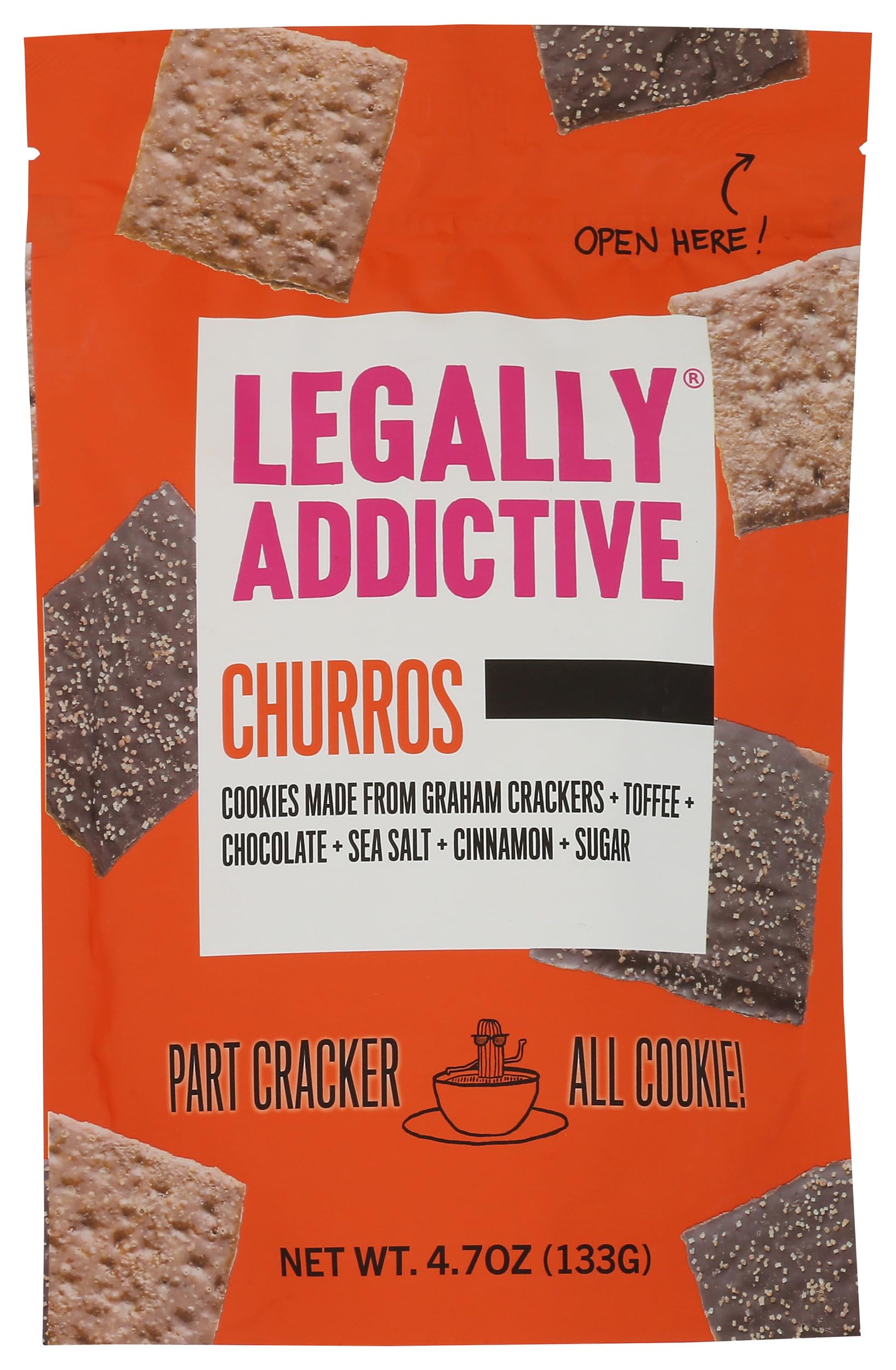 Legally Addictive Cookie Churros, 4.7 Ounce
