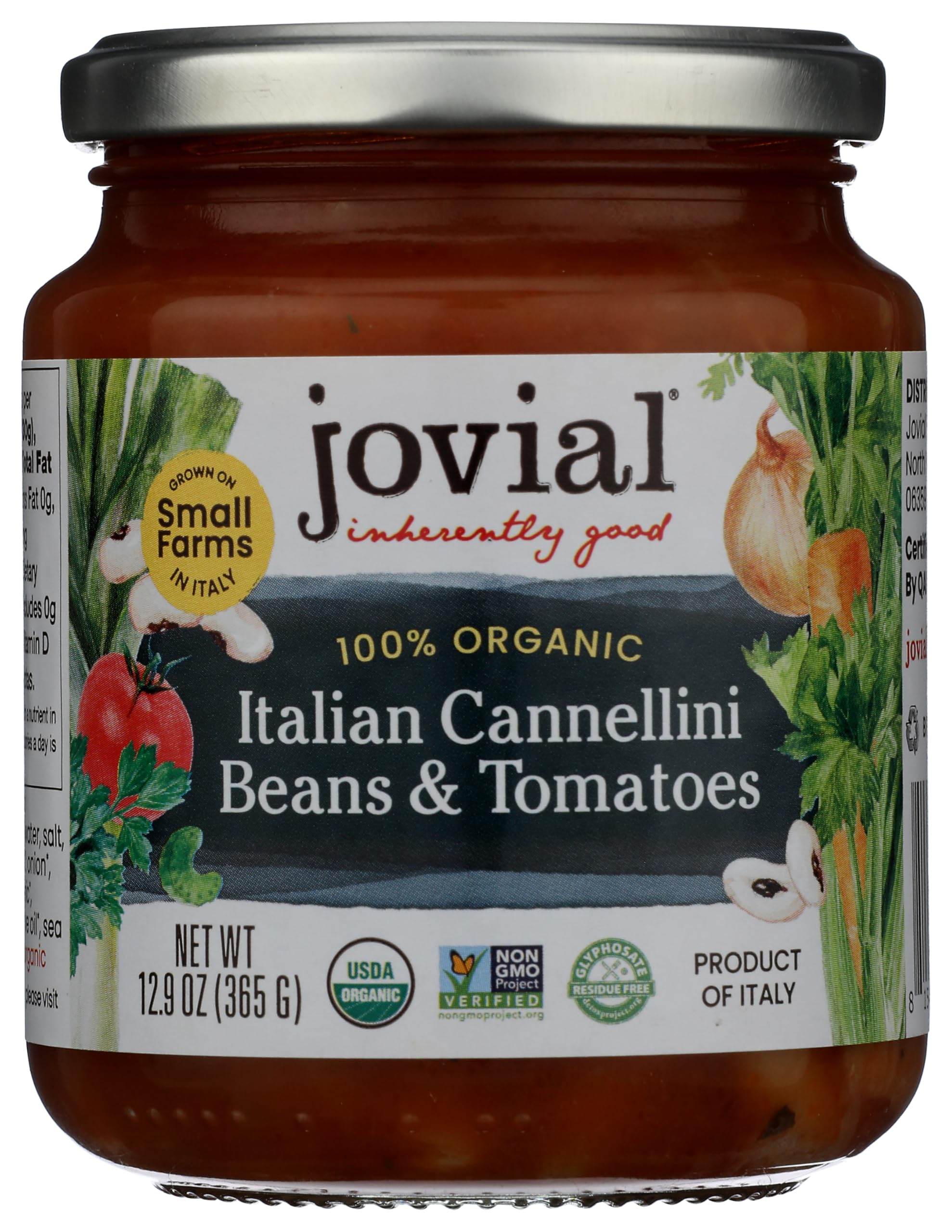 Organic Cannellini Beans Tomatoes Italian, 13 Ounce