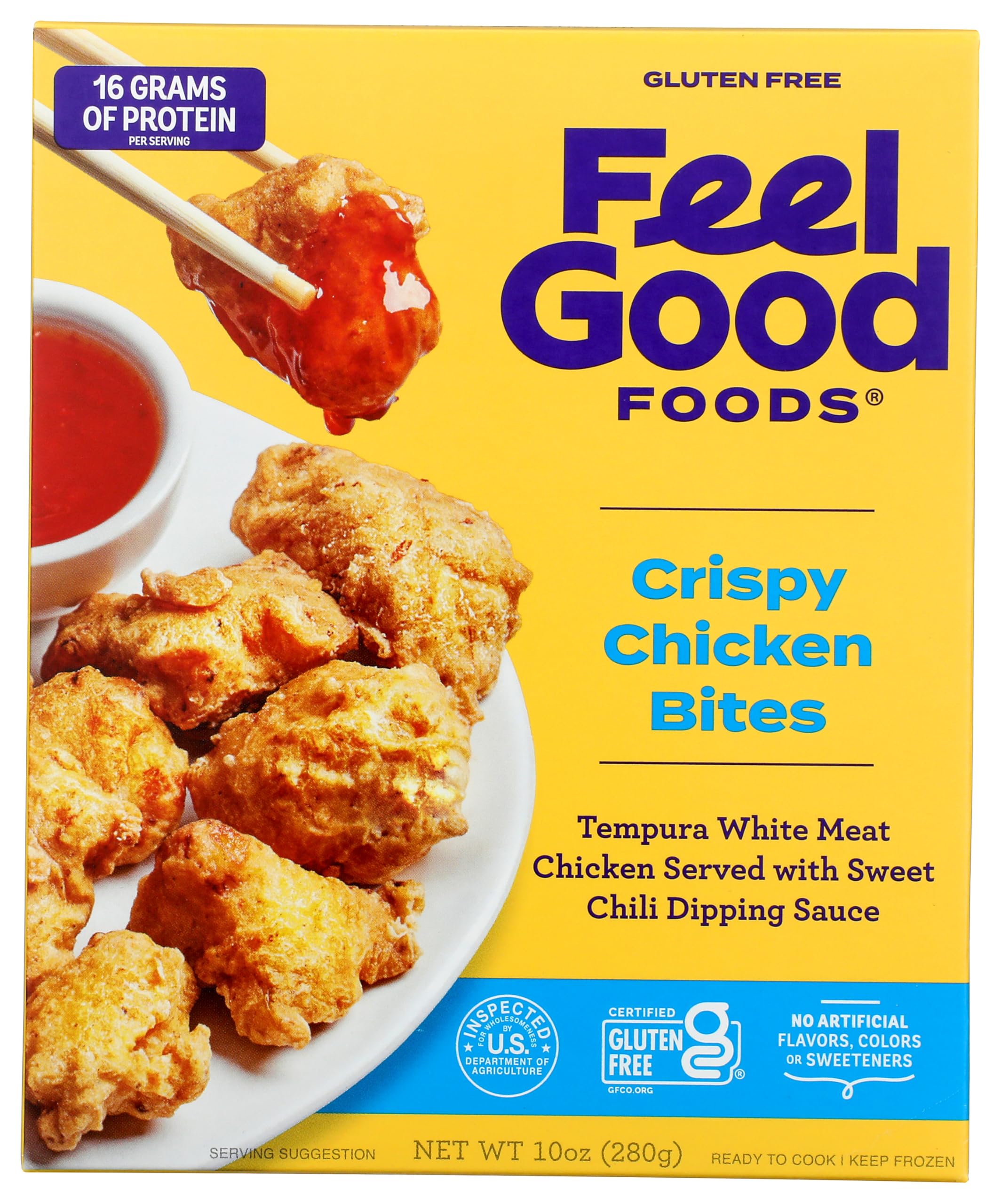 FEEL GOOD FOODS Tempura Chicken with Sweet Chili Sauce, 10 OZ