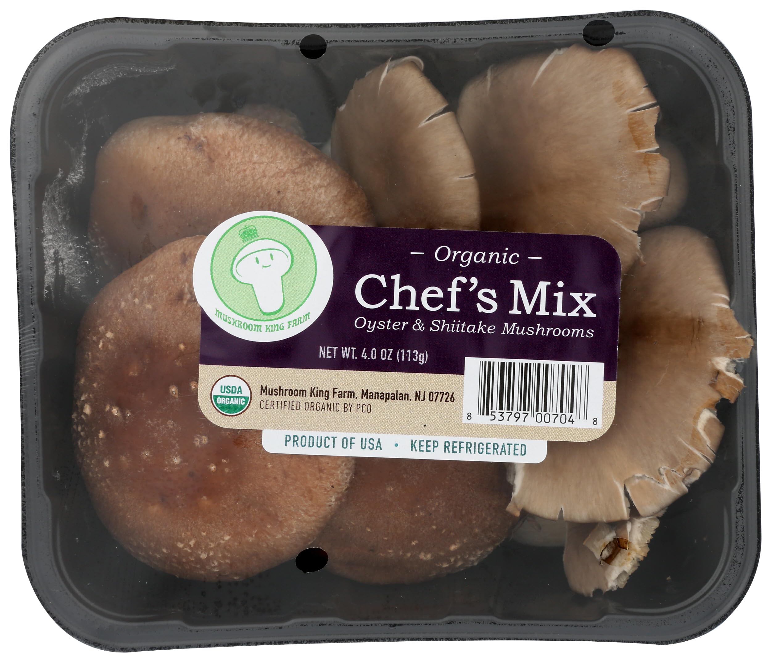 Organic Chef's Mix Mushrooms, 4 oz