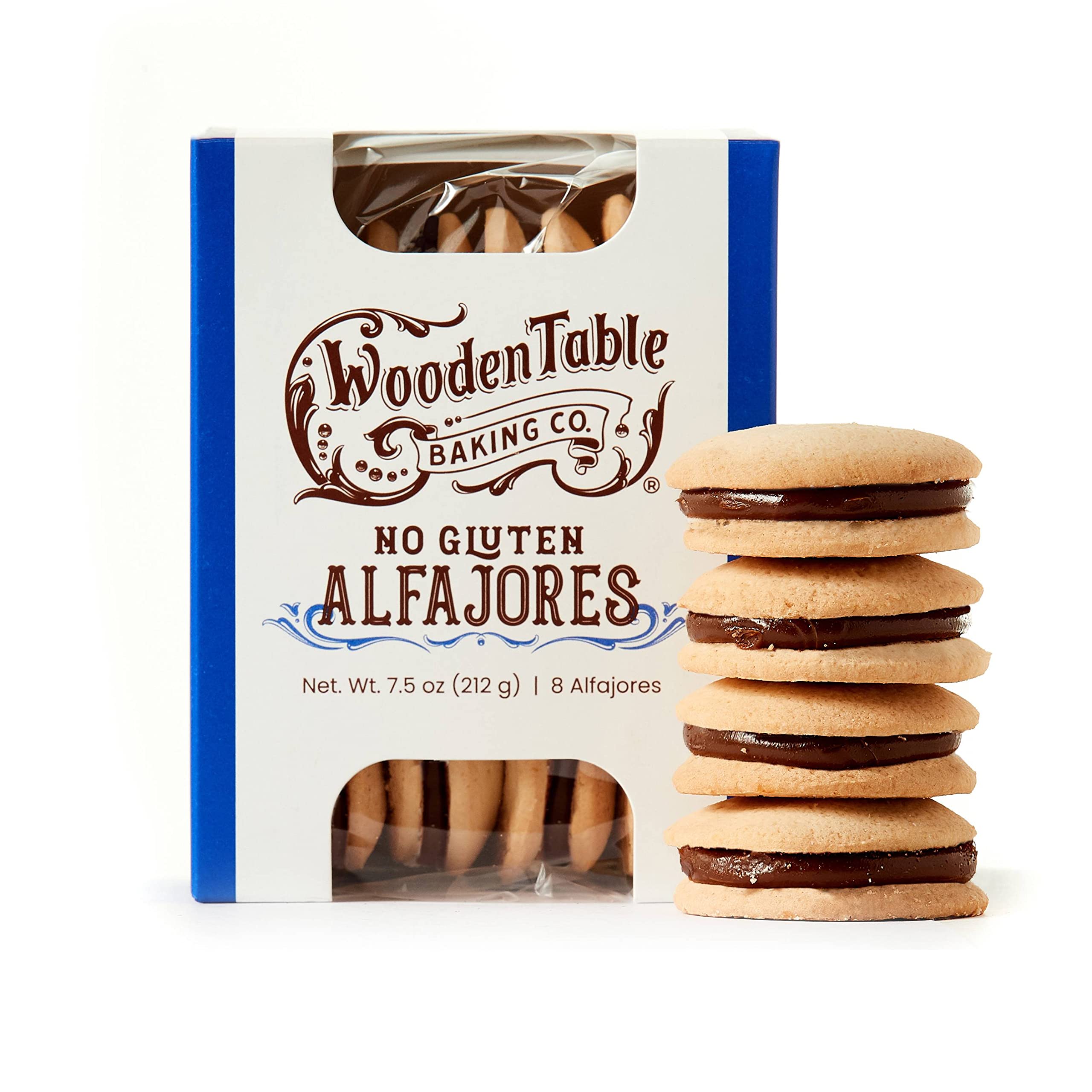 Wooden Table Baking, Alfajores Traditional Gluten Free, 10 Ounce