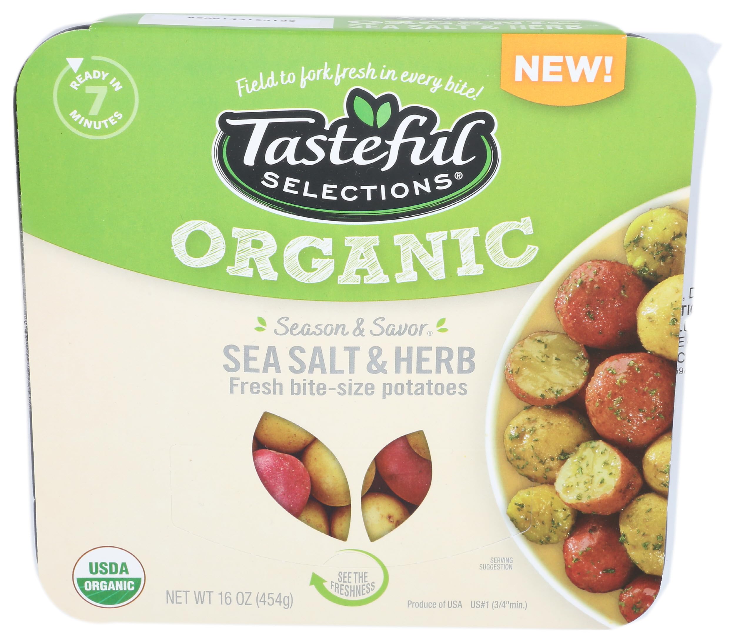 Potato Tray With Sea Salt Organic, 16 Ounce