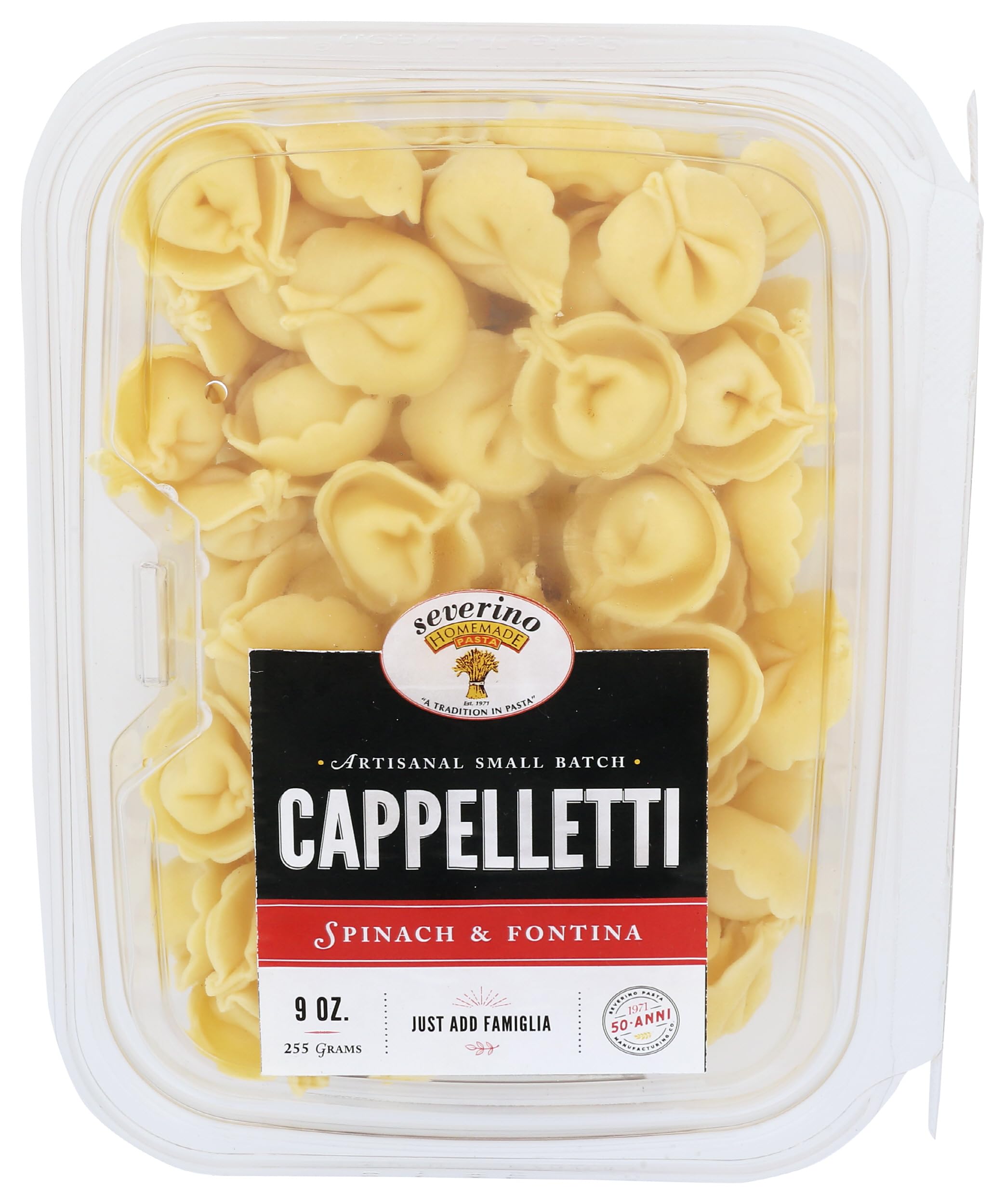 Severino, Cappelletti Spinach And Fontina, 9 Ounce